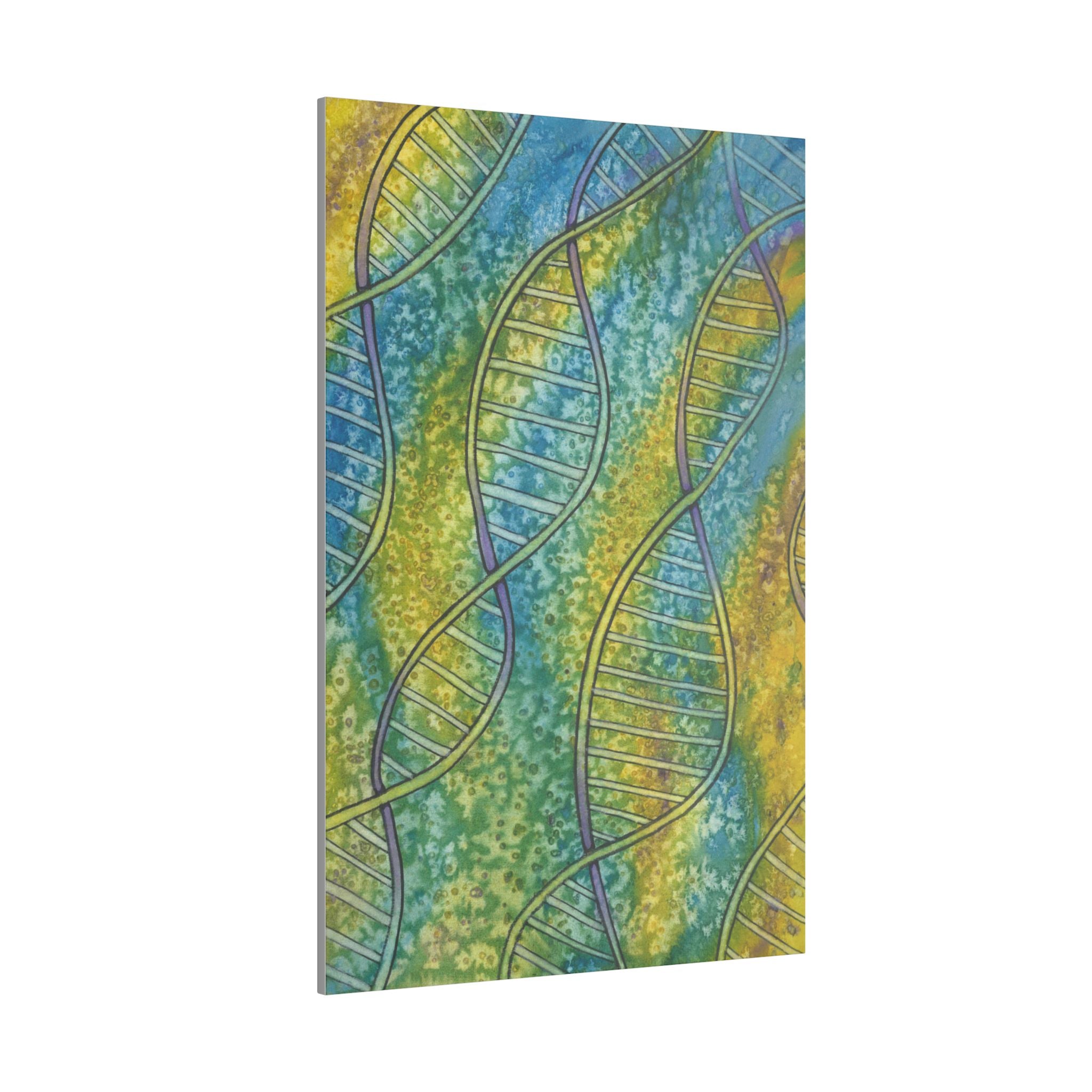 Large Colourful Wall Art, Canvas Prints, For Office, Bedroom or Living Room, or Special Gift #99 Crop of DNA