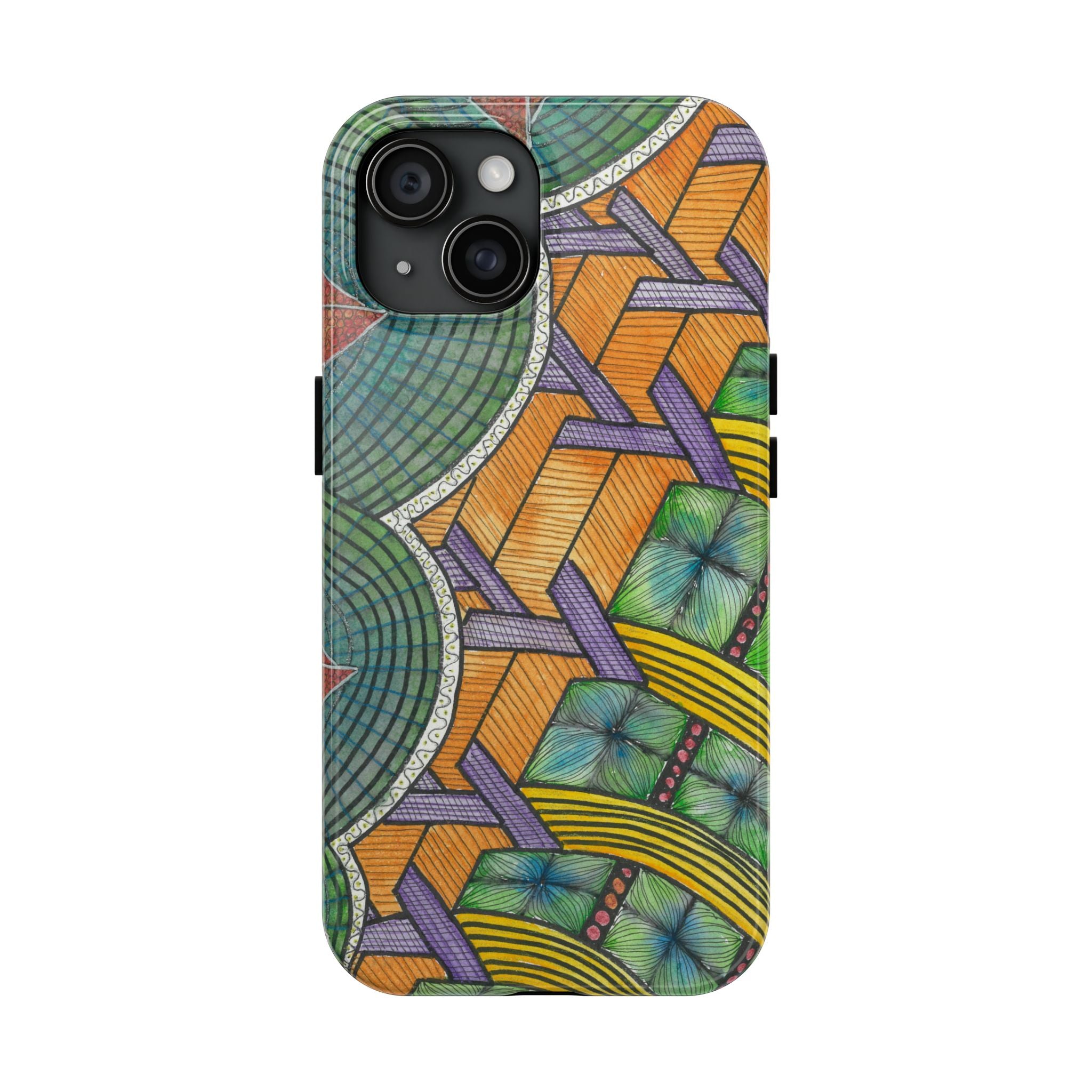 Tough Phone Case - All iPhones and Samsung Galaxys - Exciting Abstract Design #31 T'Eye Land