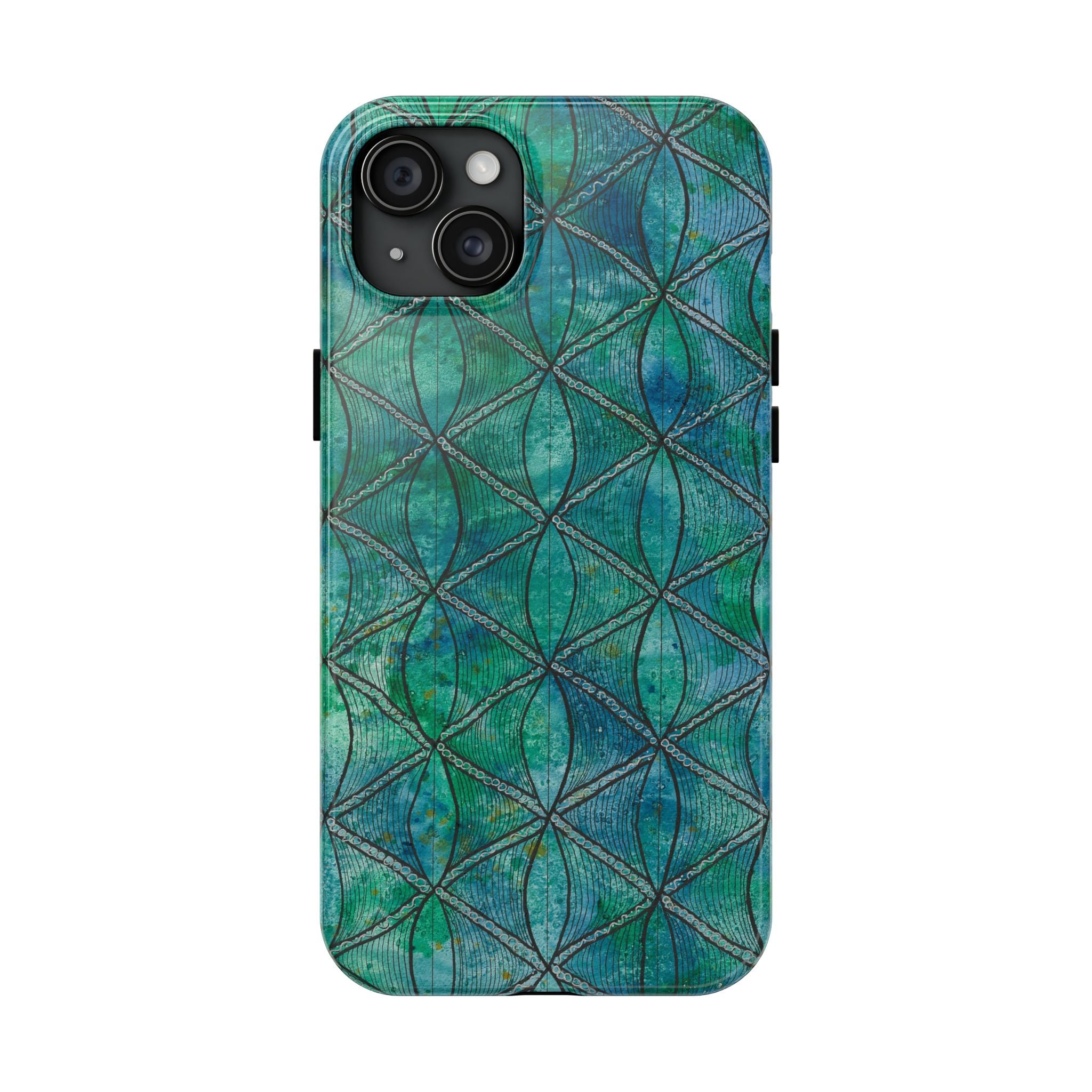 Tough Phone Case - All iPhones and Samsung Galaxys - Exciting Abstract Design #58 How's the Serenity