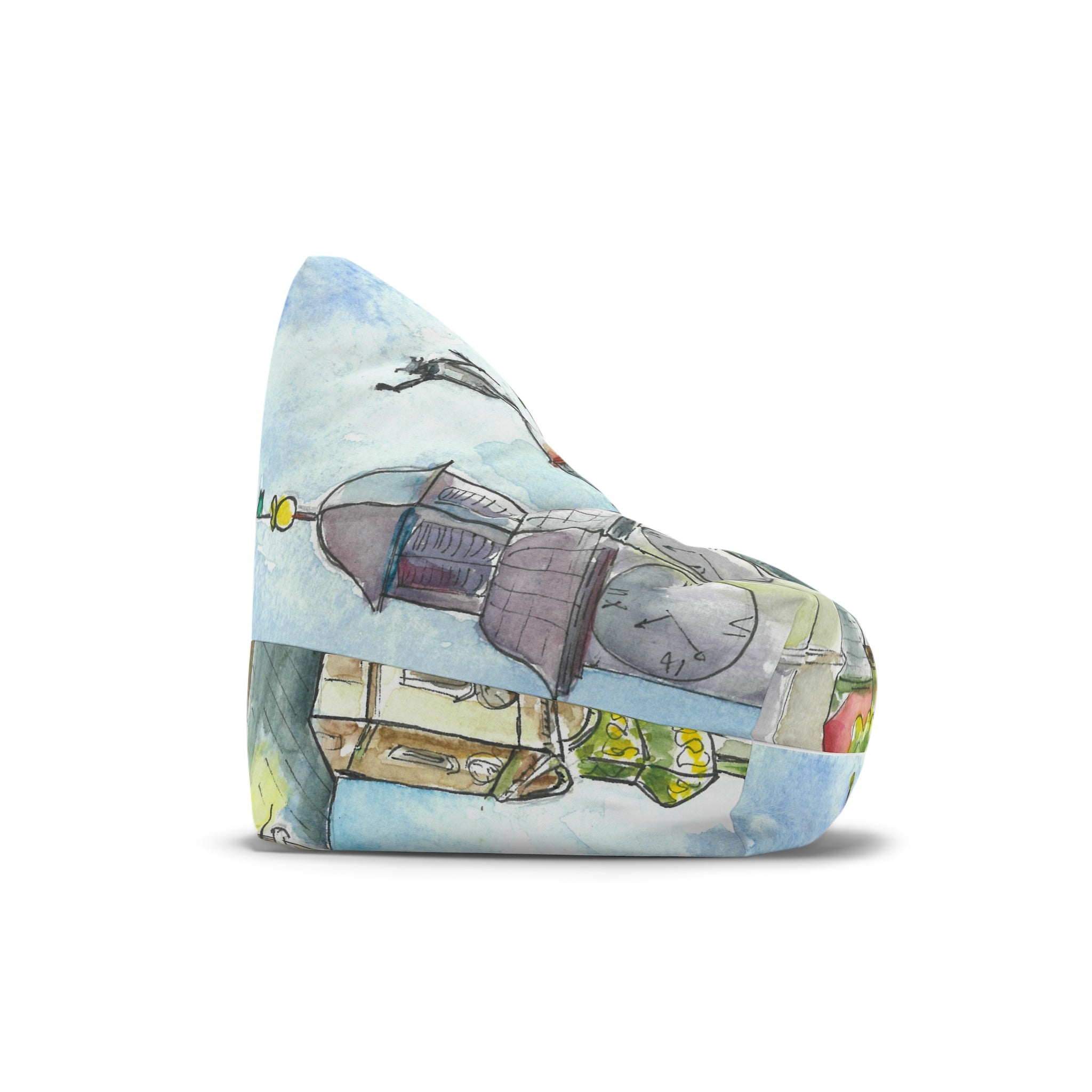 Bean Bag Chair Covers For Indoor & Outdoor - 2 Sizes - Exciting Abstract Design #95 Beautiful Novi Sad - Serbia