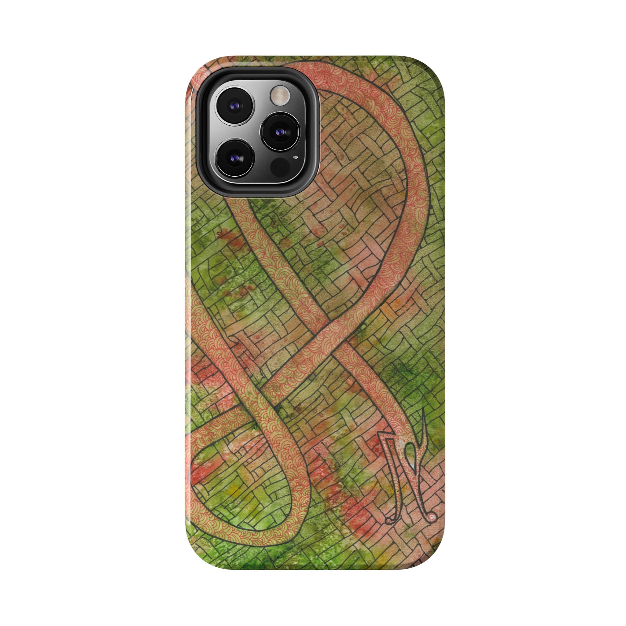 Tough Phone Case - All iPhones and Samsung Galaxys - Exciting Abstract Design #57 Celtic Flavours