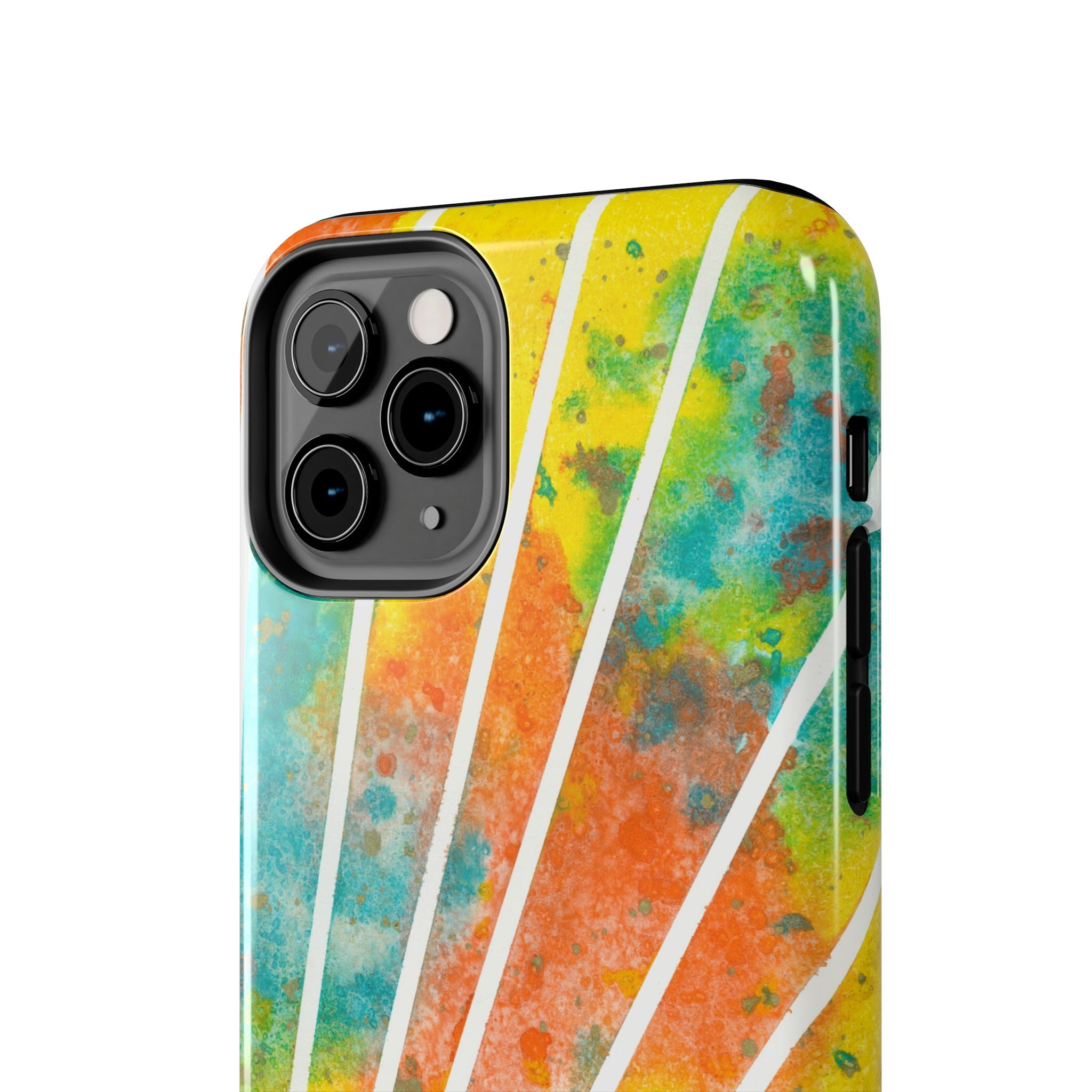 Tough Phone Case - All iPhones and Samsung Galaxys - Exciting Abstract Design #101 Your Energy Radiates