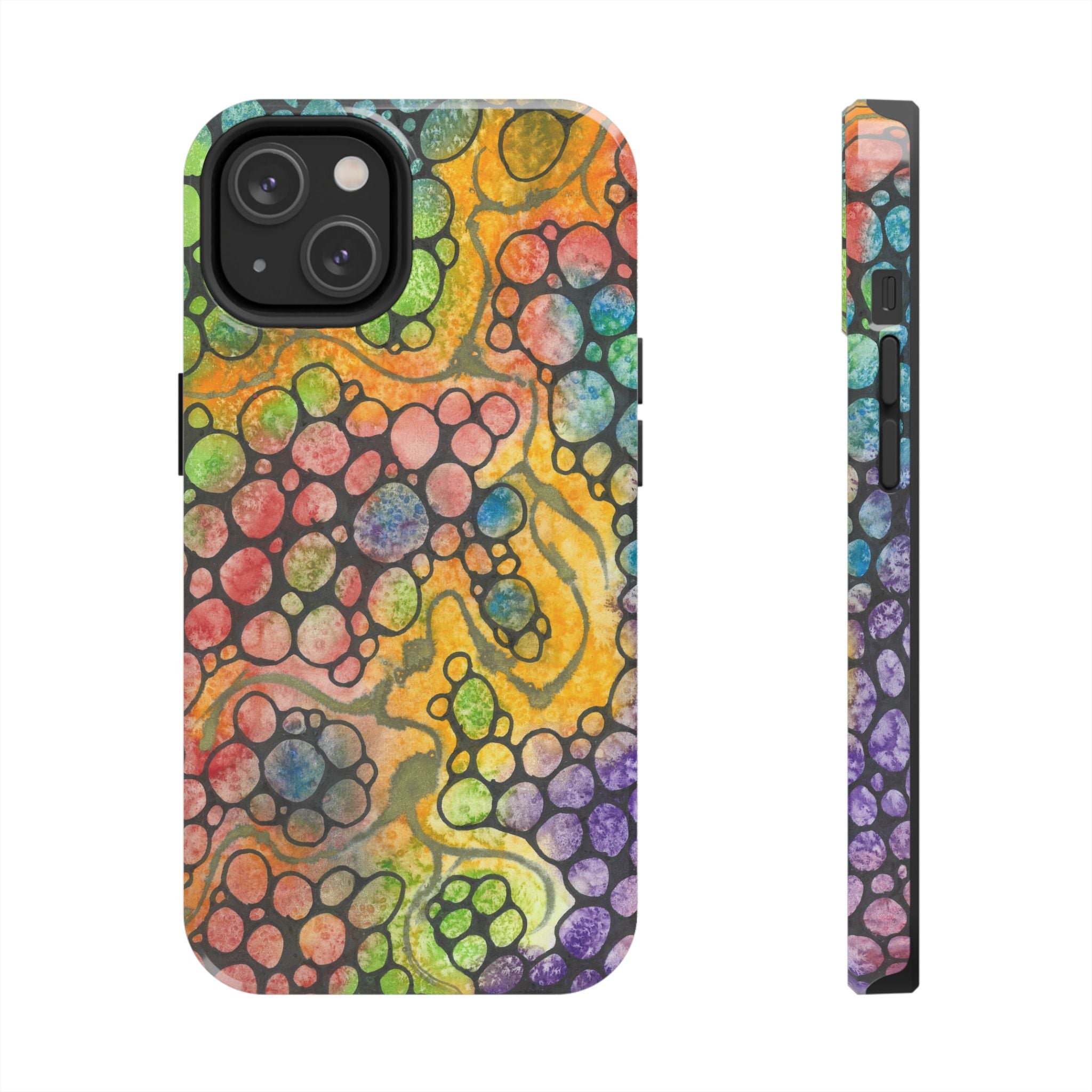 Tough Phone Case - All iPhones and Samsung Galaxys - Exciting Abstract Design #77 River Of Dreams