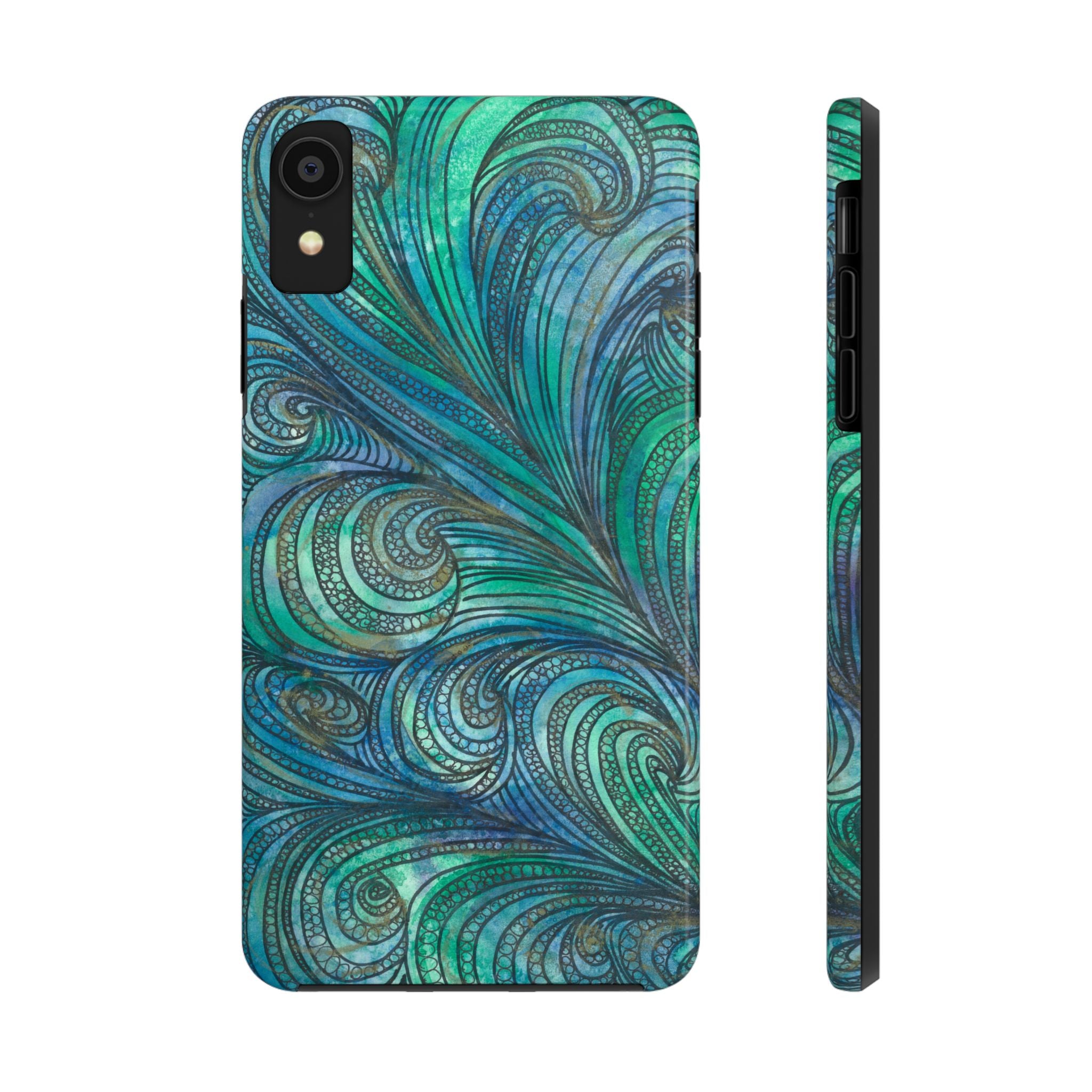 Tough Phone Case - All iPhones and Samsung Galaxys - Exciting Abstract Design #71 Call Of The Sea