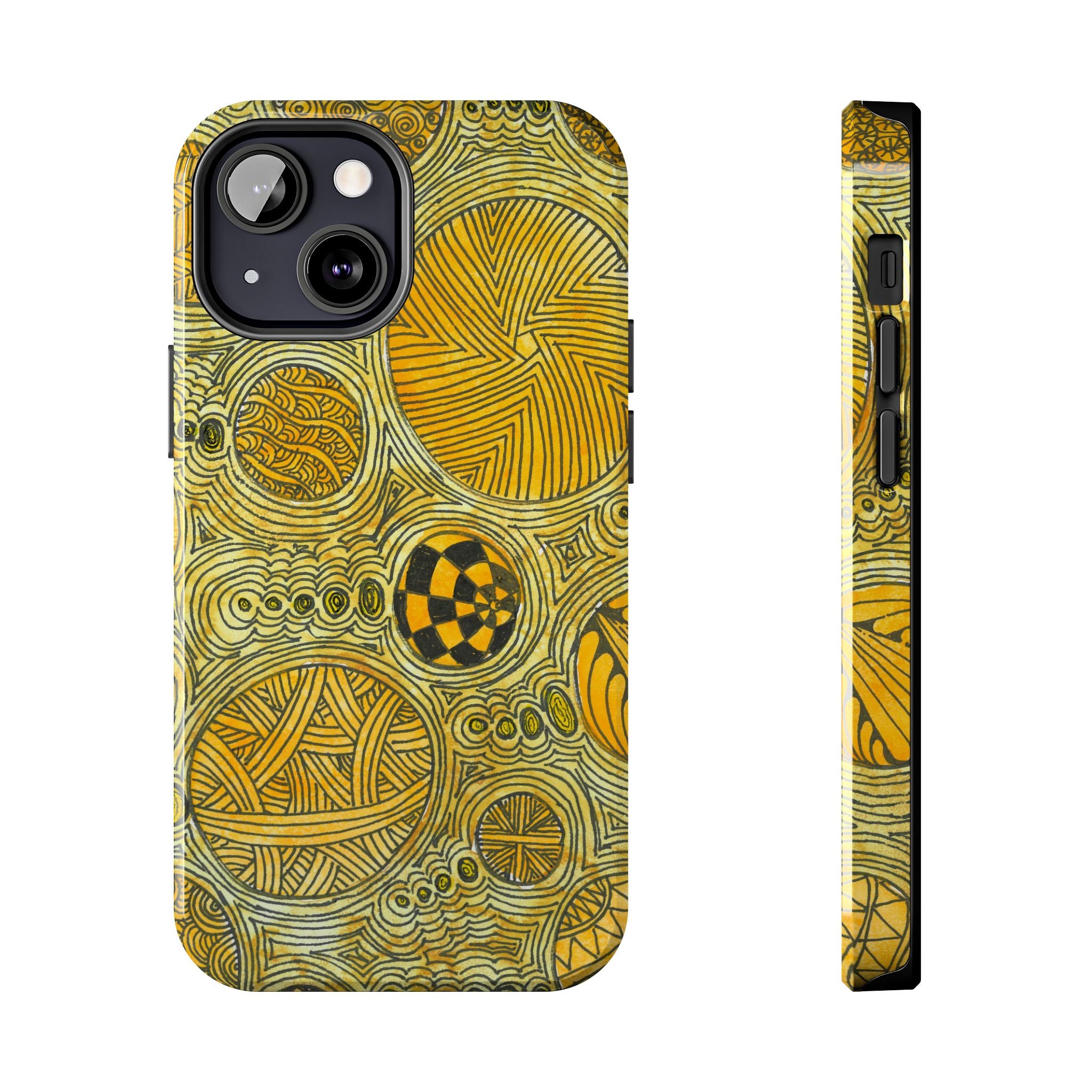Tough Phone Case - All iPhones and Samsung Galaxys - Exciting Abstract Design #38 The Conversationalist