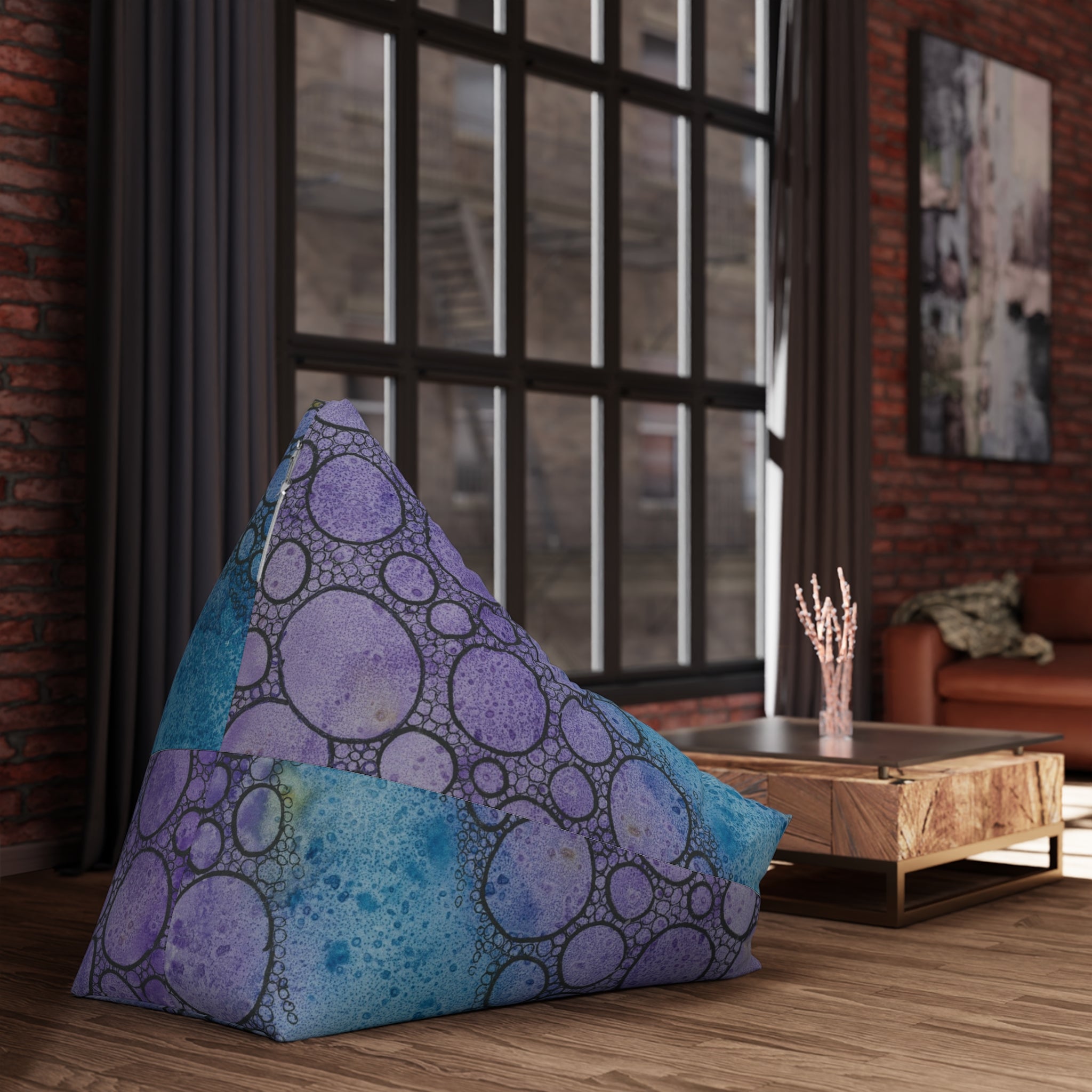Bean Bag Chair Covers For Indoor & Outdoor - 2 Sizes - Exciting Abstract Design #66 Beam Me Up Scotty