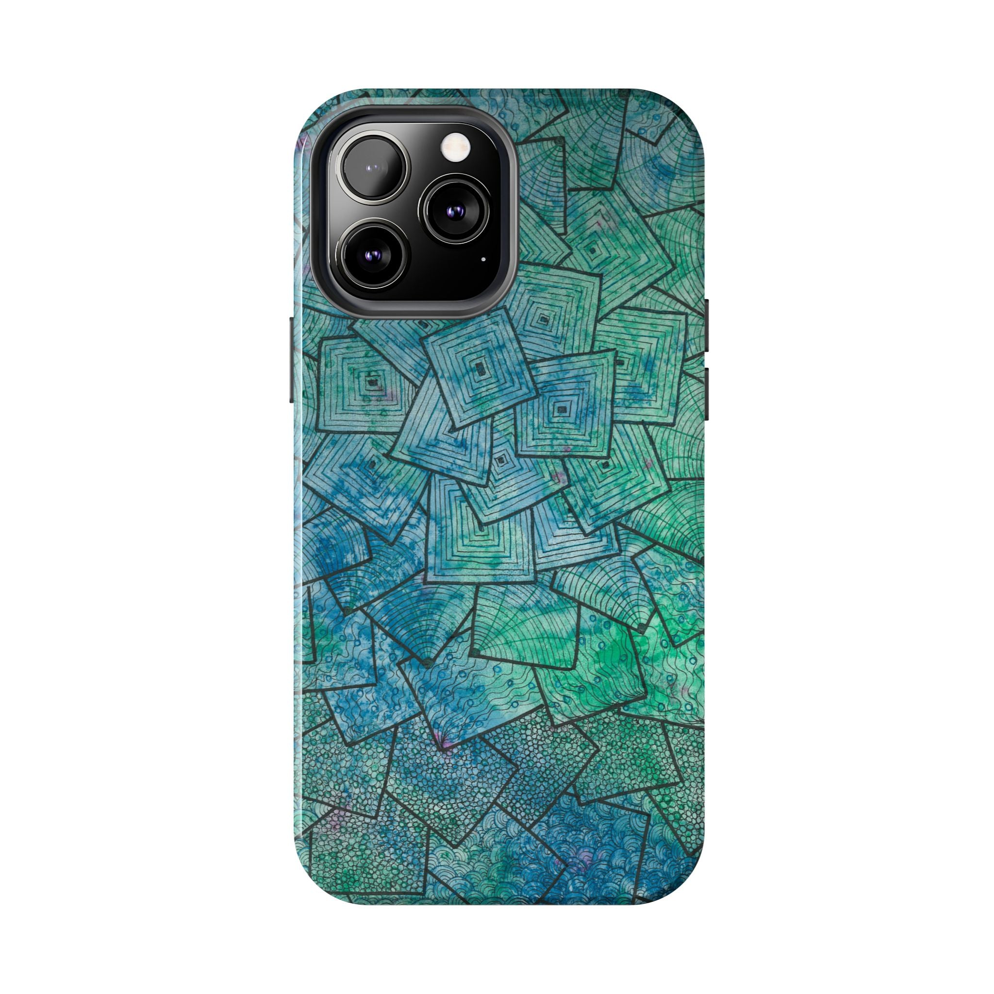 Tough Phone Case - All iPhones and Samsung Galaxys - Exciting Abstract Design #65 And The Answer Is