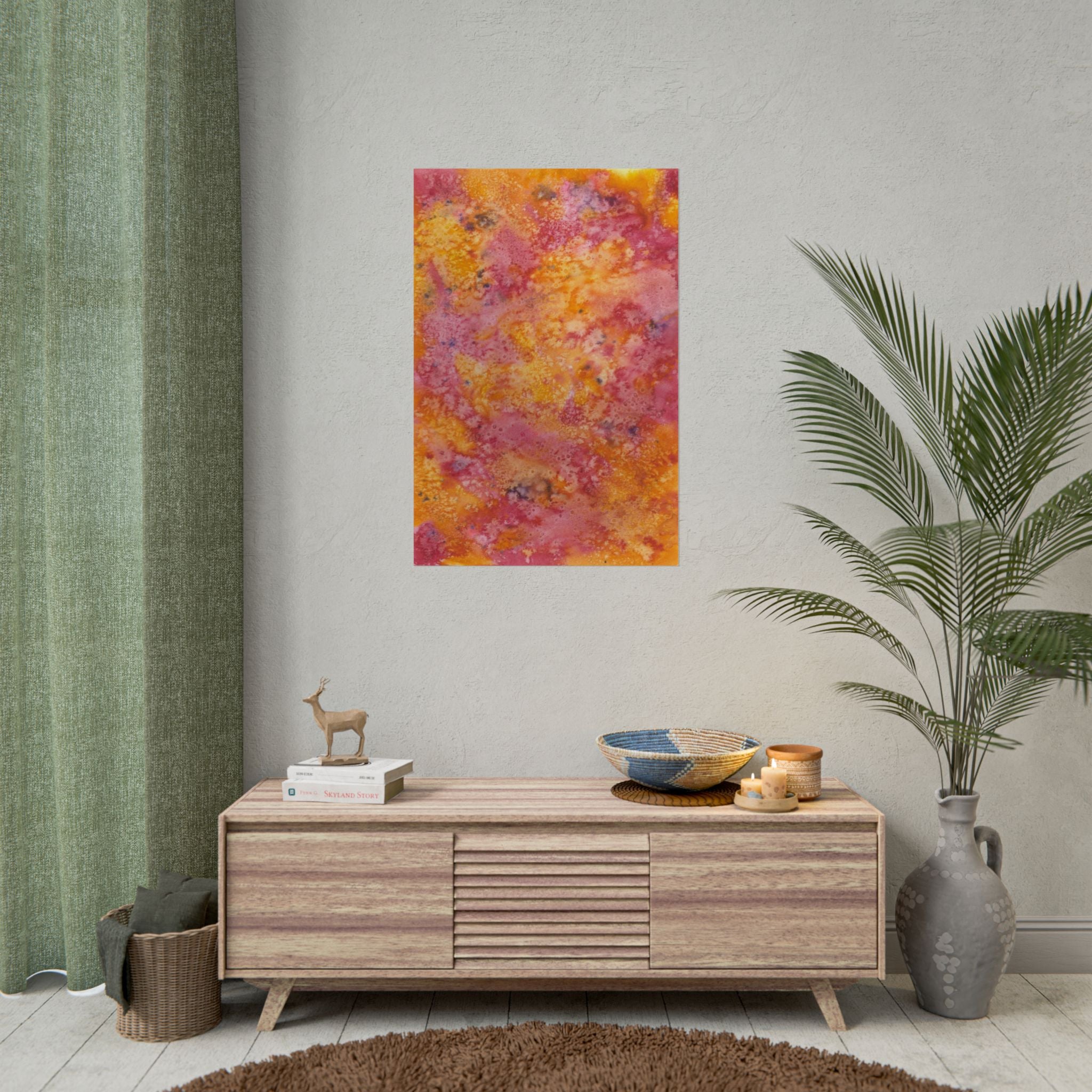 Large Colourful Wall Art, Posters & Prints, For Office, Bedroom or Living Room, or Special Gift #54 Heaven Can Wait
