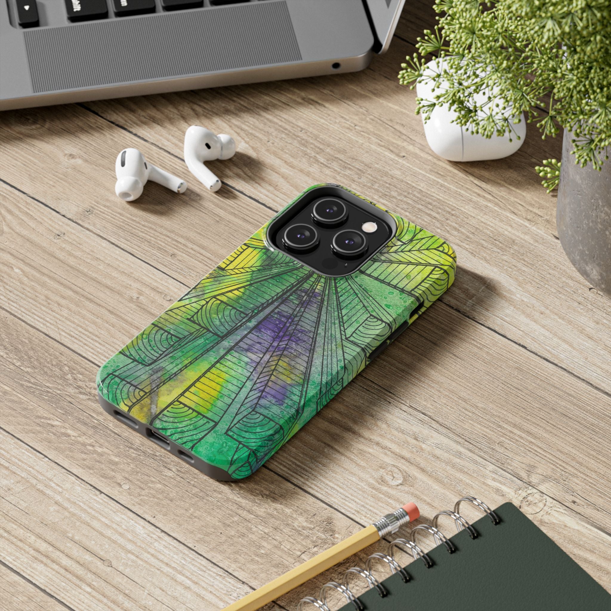 Tough Phone Case - All iPhones and Samsung Galaxys - Exciting Abstract Design #89 The Wayseers