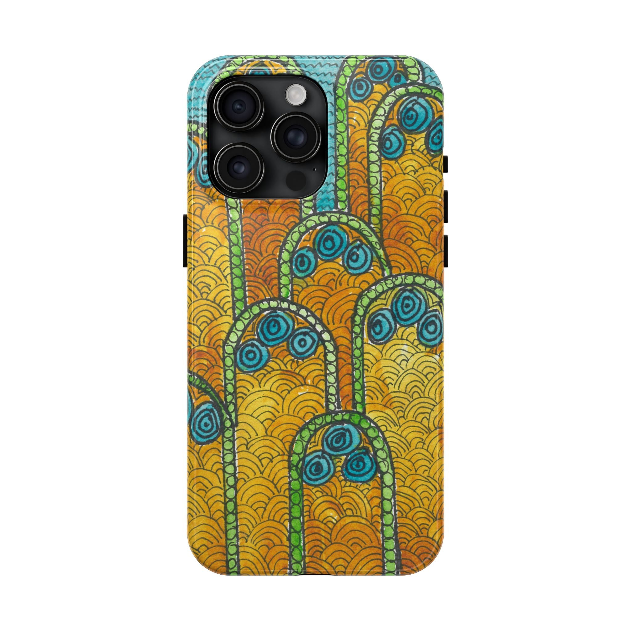 Tough Phone Case - All iPhones and Samsung Galaxys - Exciting Abstract Design #87 Belgrade Impressions - Serbia