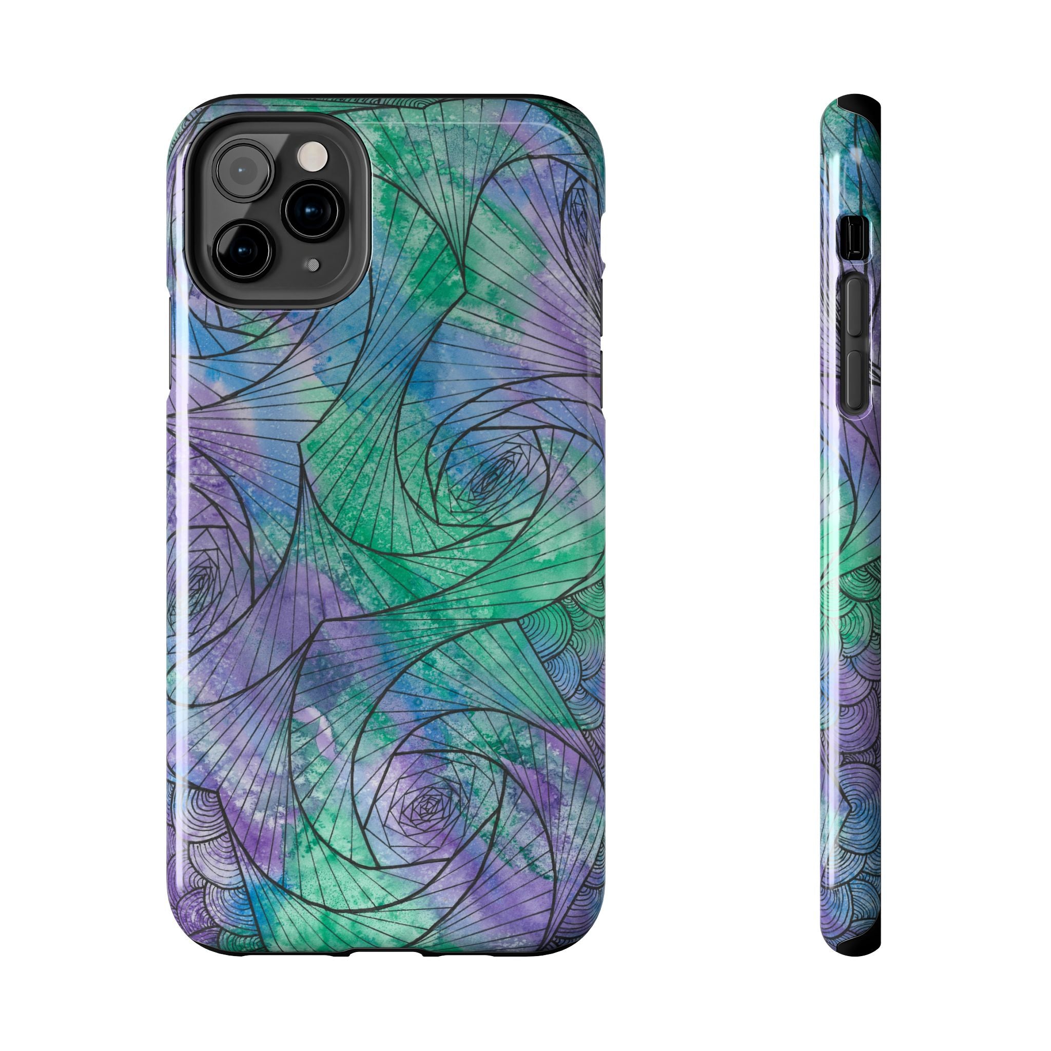 Tough Phone Case - All iPhones and Samsung Galaxys - Exciting Abstract Design  #50 If Not Now When