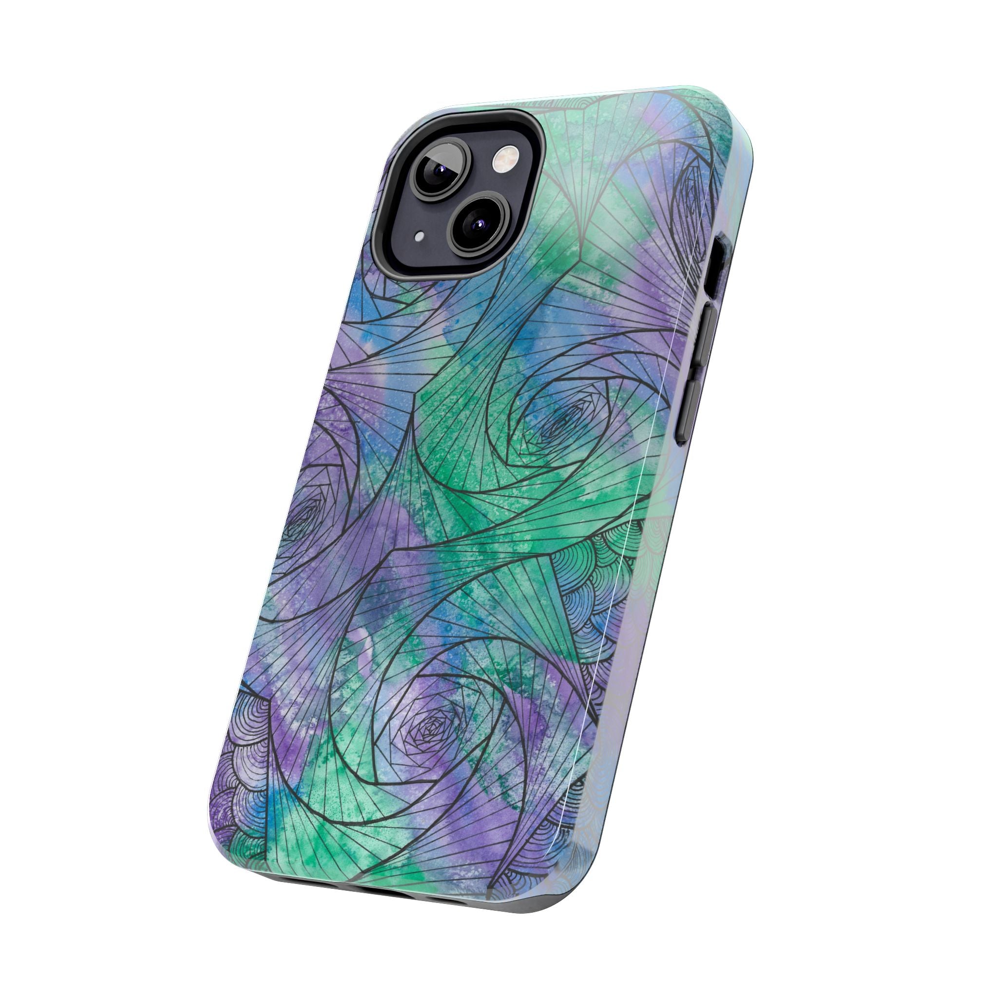 Tough Phone Case - All iPhones and Samsung Galaxys - Exciting Abstract Design  #50 If Not Now When