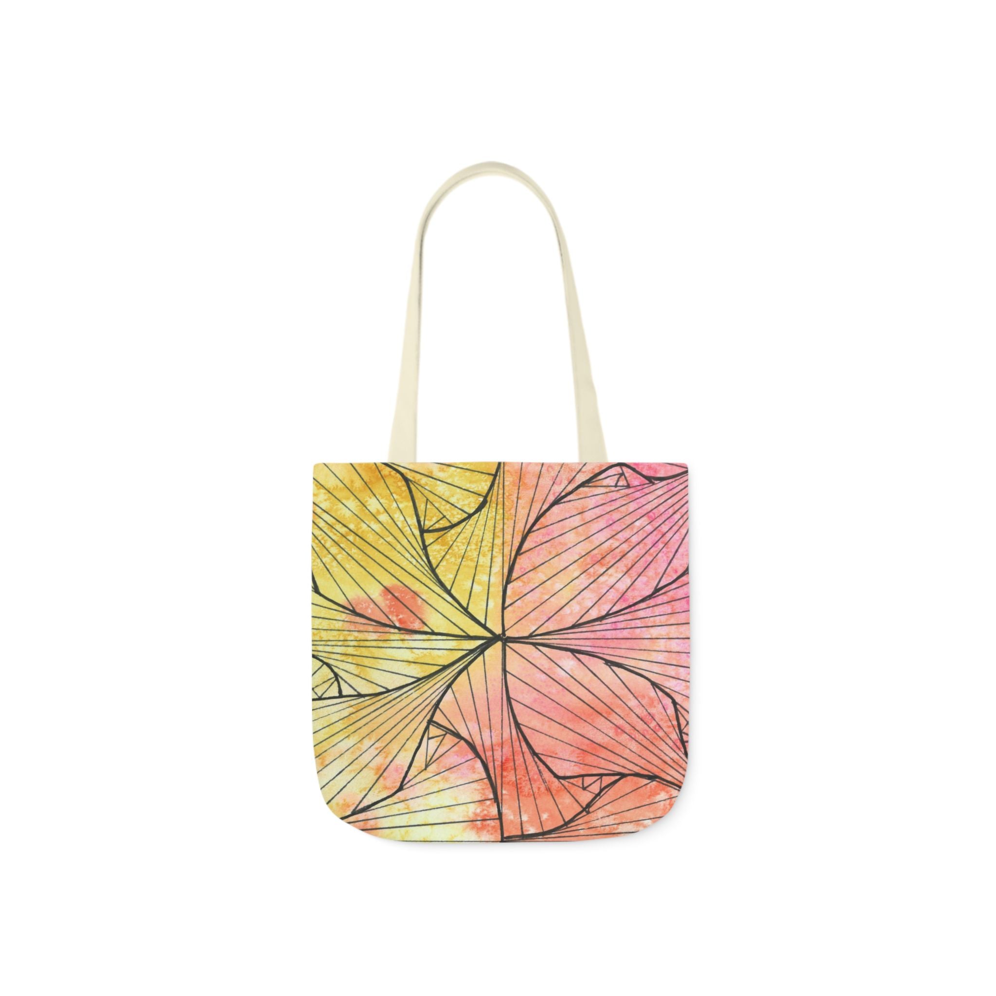 Canvas Tote Bags, Colourful Abstract Designs, 5-Color Straps, 3 Sizes.  For Family and friends or a Special Gift #39 Impossible They Said