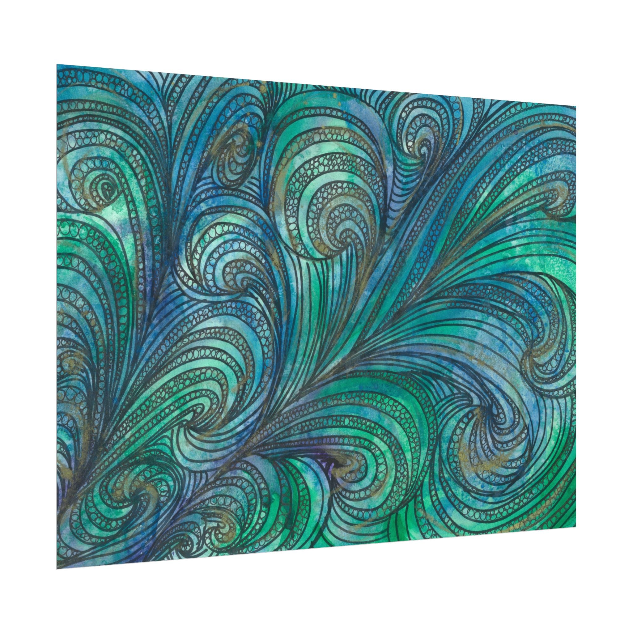 Large Colourful Wall Art, Posters & Prints, For Office, Bedroom or Living Room, or Special Gift #71 Call Of The Sea