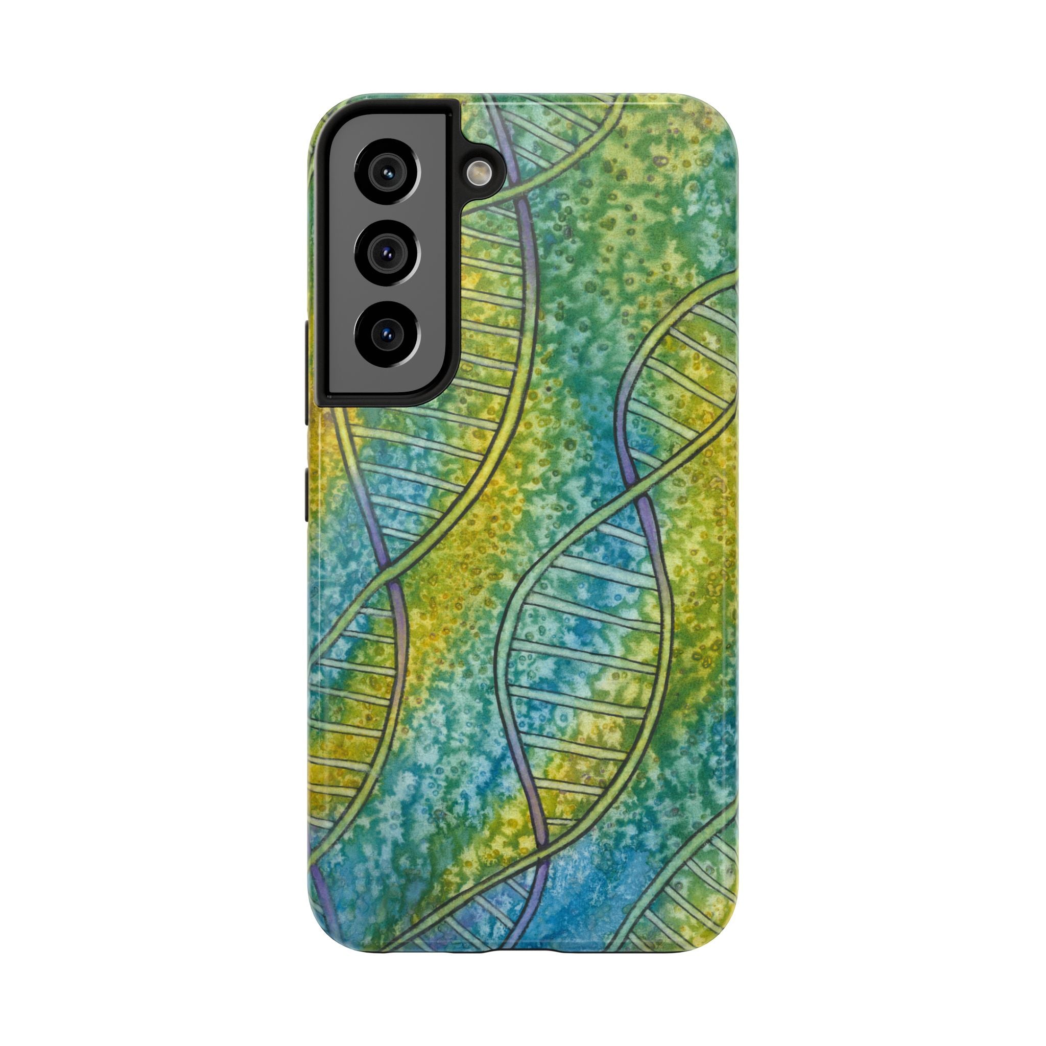 Tough Phone Case - All iPhones and Samsung Galaxys - Exciting Abstract Design #99 Crop of DNA