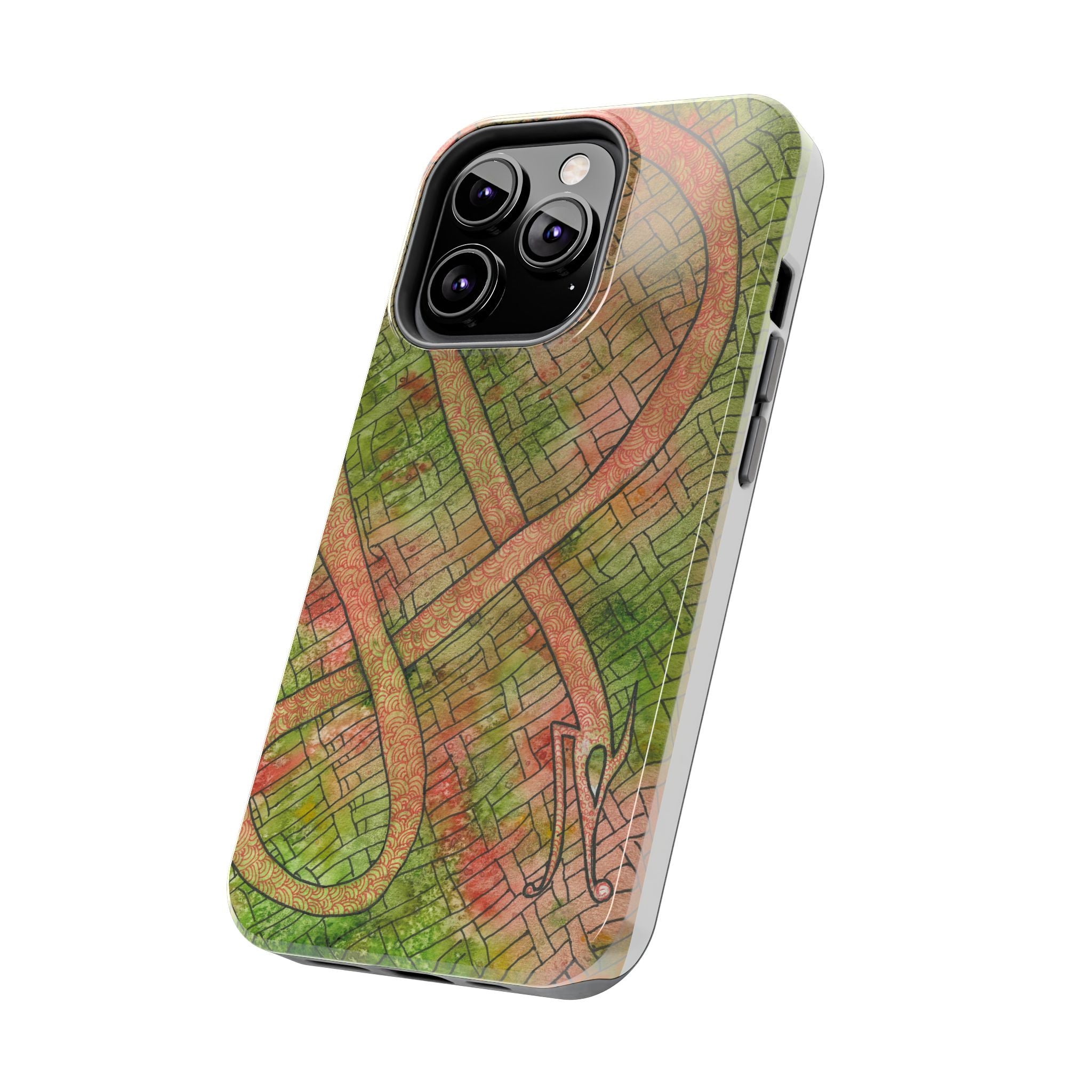 Tough Phone Case - All iPhones and Samsung Galaxys - Exciting Abstract Design #57 Celtic Flavours