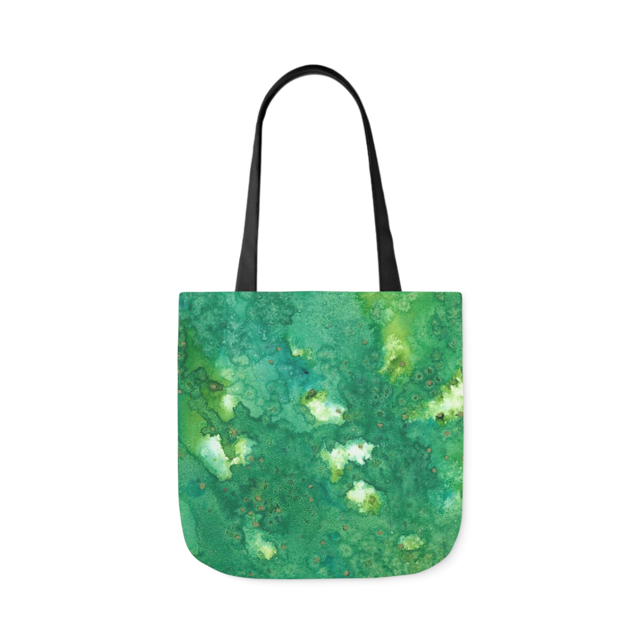 Canvas Tote Bags, Colourful Abstract Designs, 5-Color Straps, 3 Sizes.  For Family and friends or a Special Gift #79 Abundance Cometh