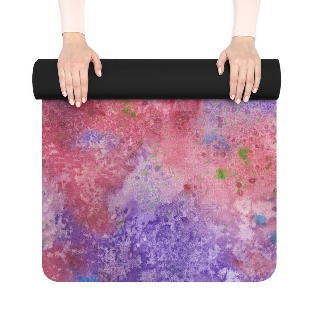 Yoga Mats and Gym Mats. Colourful Abstract Designs. Perfect for Home, Yoga or Gym Class, or a Special Gift #62 Resolutions