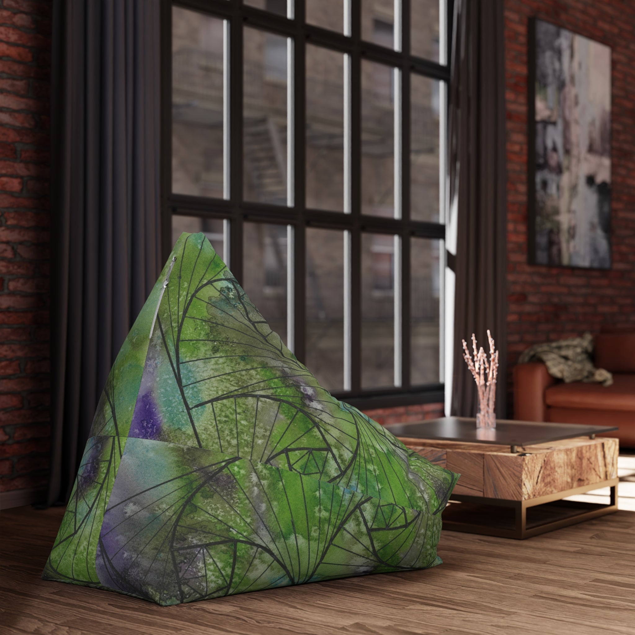 Bean Bag Chair Covers For Indoor & Outdoor - 2 Sizes - Exciting Abstract Design #55 Of Course I'm Sure!