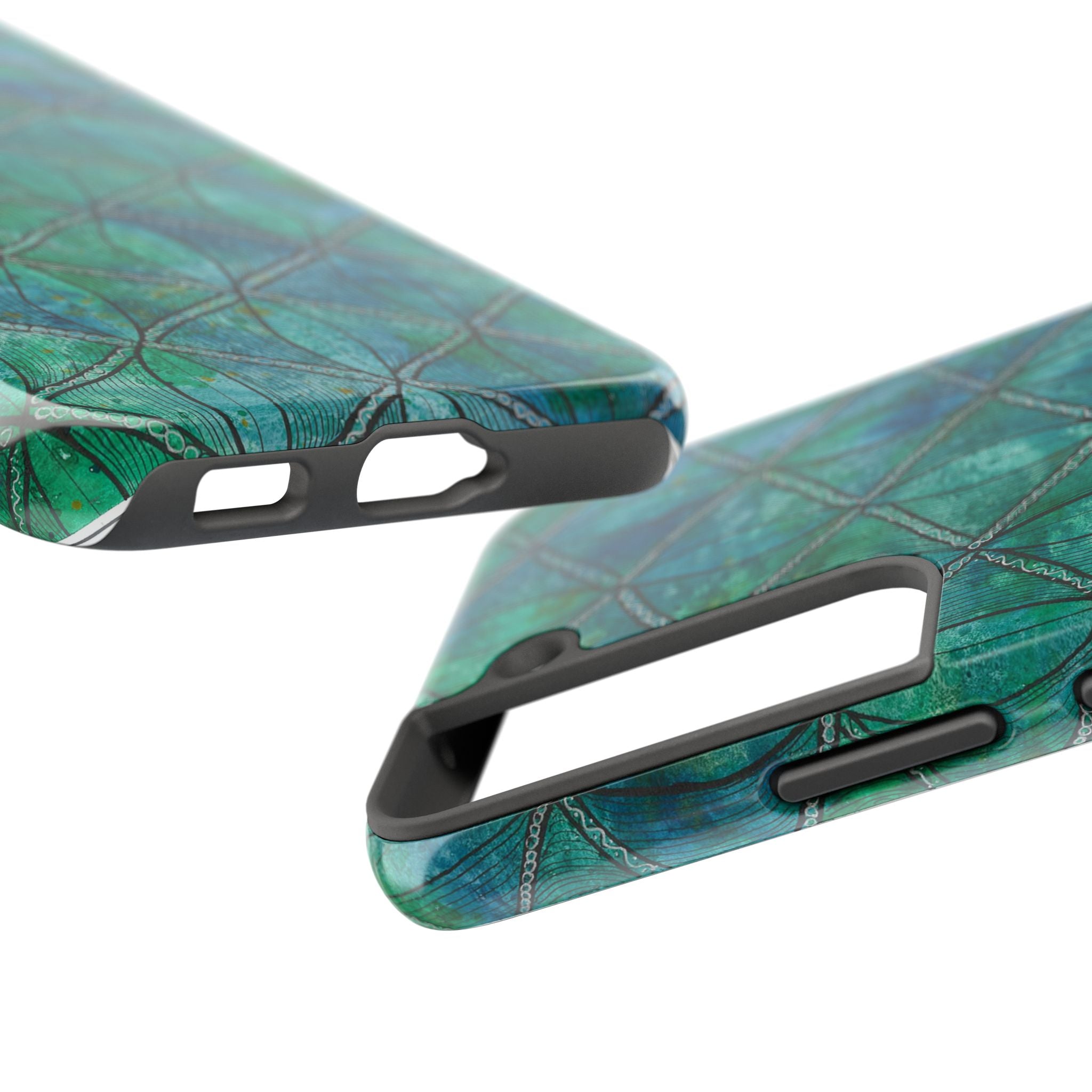 Tough Phone Case - All iPhones and Samsung Galaxys - Exciting Abstract Design #58 How's the Serenity