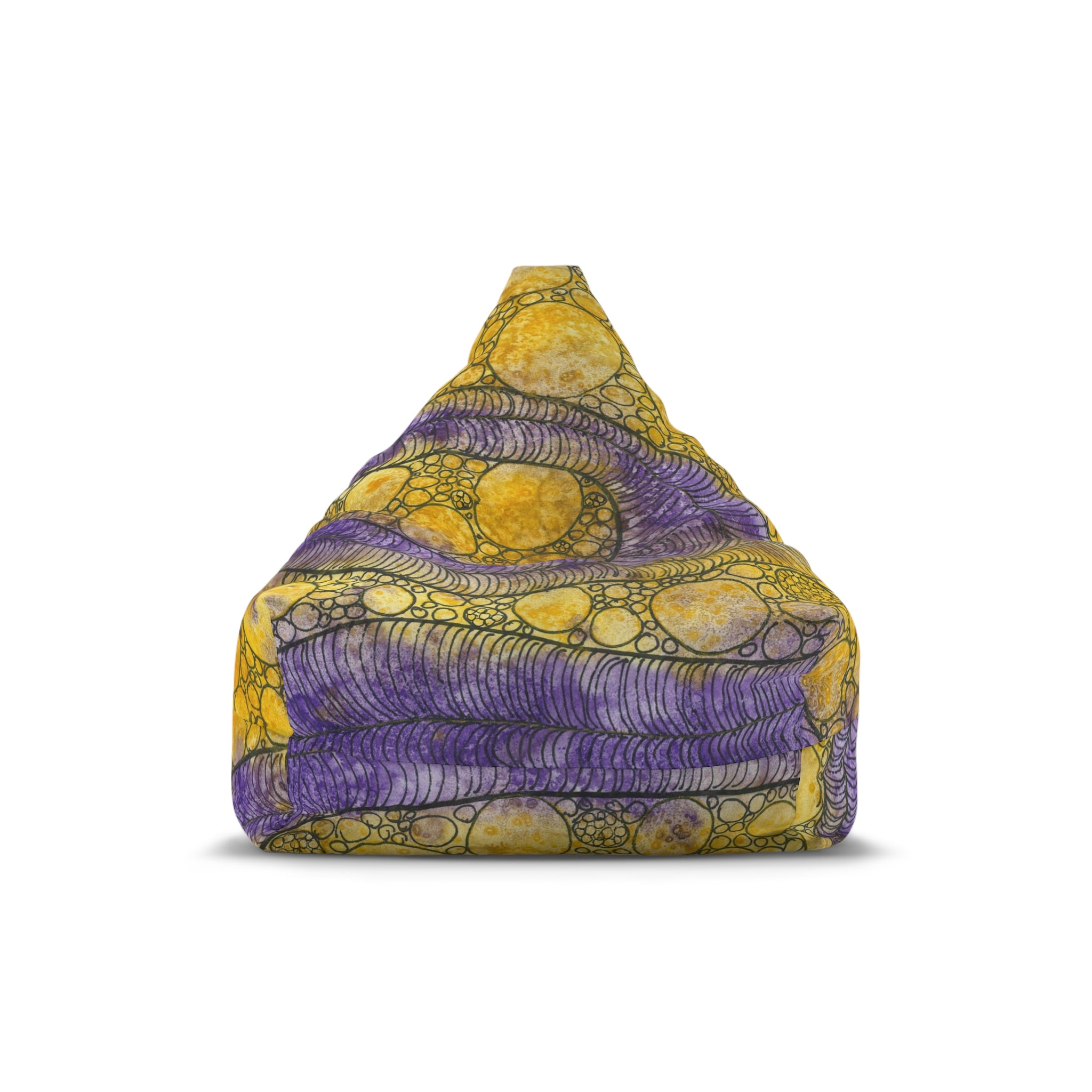 Bean Bag Chair Covers For Indoor & Outdoor - 2 Sizes - Exciting Abstract Design #64 Is Now A Good Time?