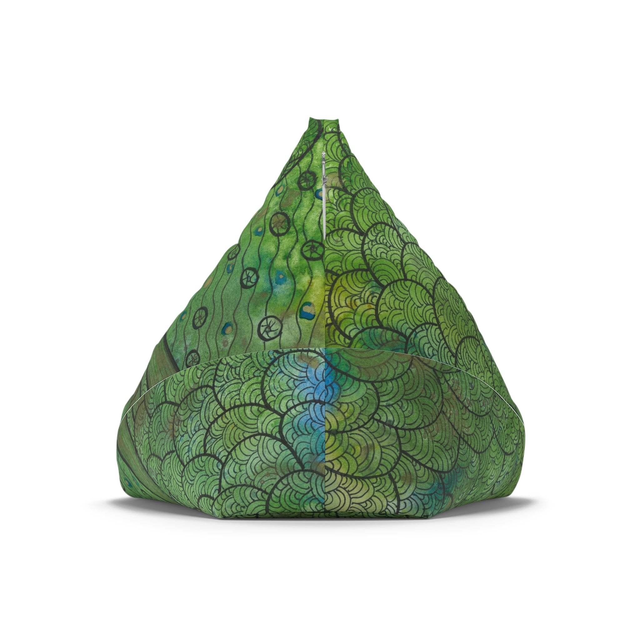 Bean Bag Chair Covers For Indoor & Outdoor - 2 Sizes - Exciting Abstract Design #69 New Horizons