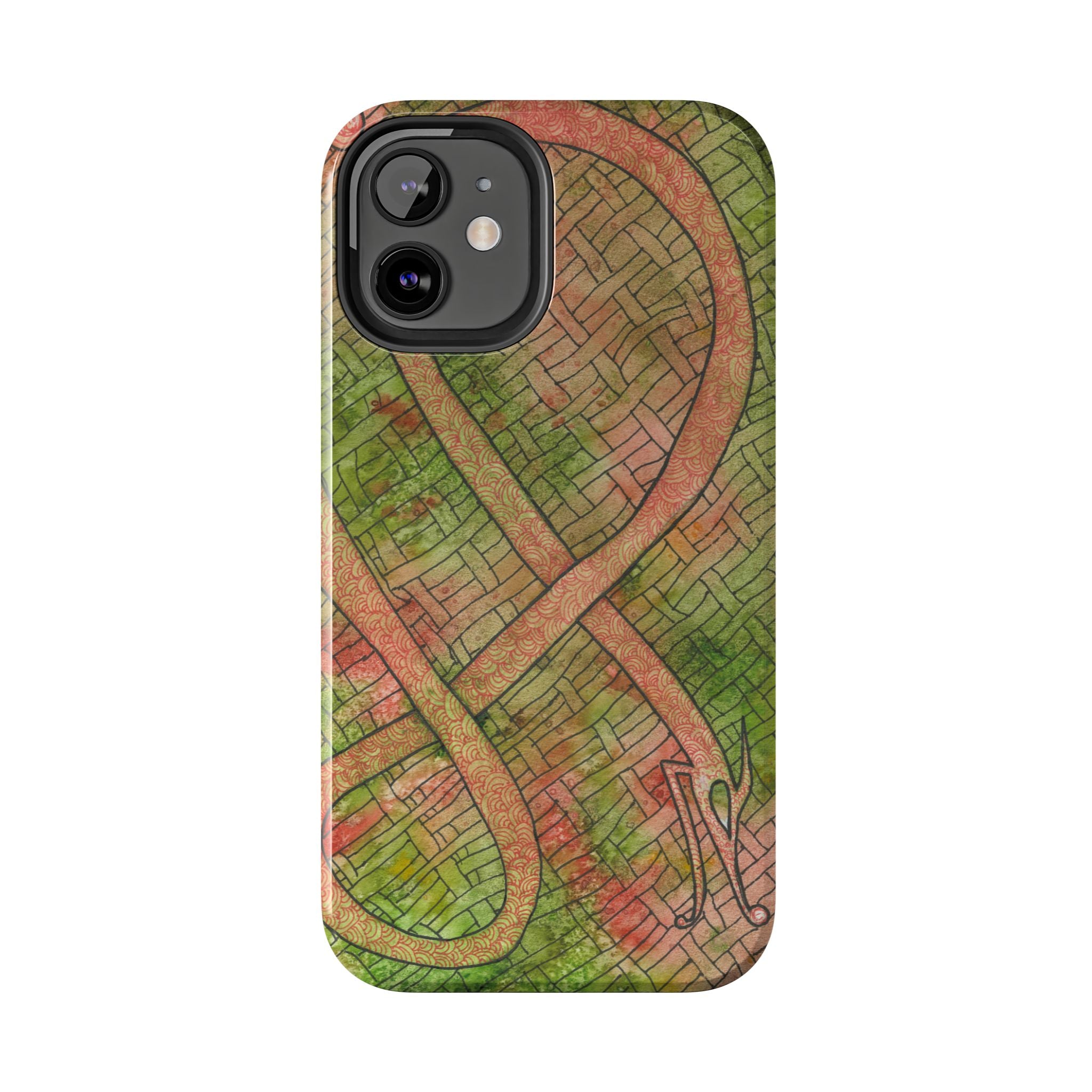 Tough Phone Case - All iPhones and Samsung Galaxys - Exciting Abstract Design #57 Celtic Flavours