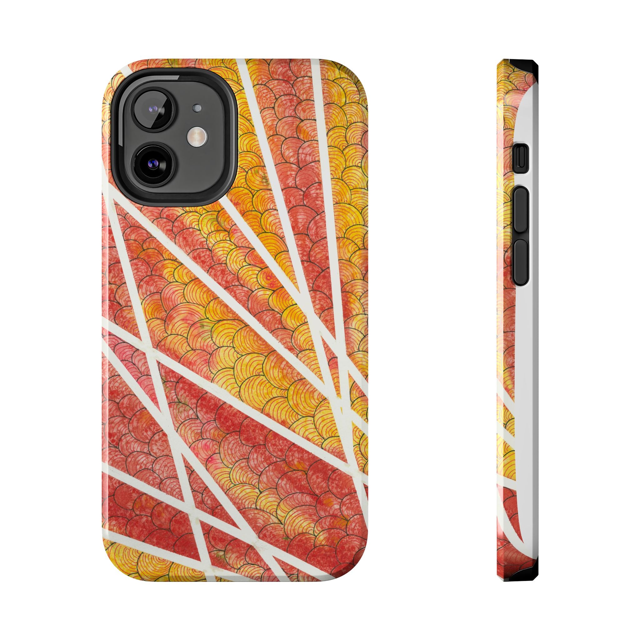Tough Phone Case - All iPhones and Samsung Galaxys - Exciting Abstract Design #67 Max Mimosa