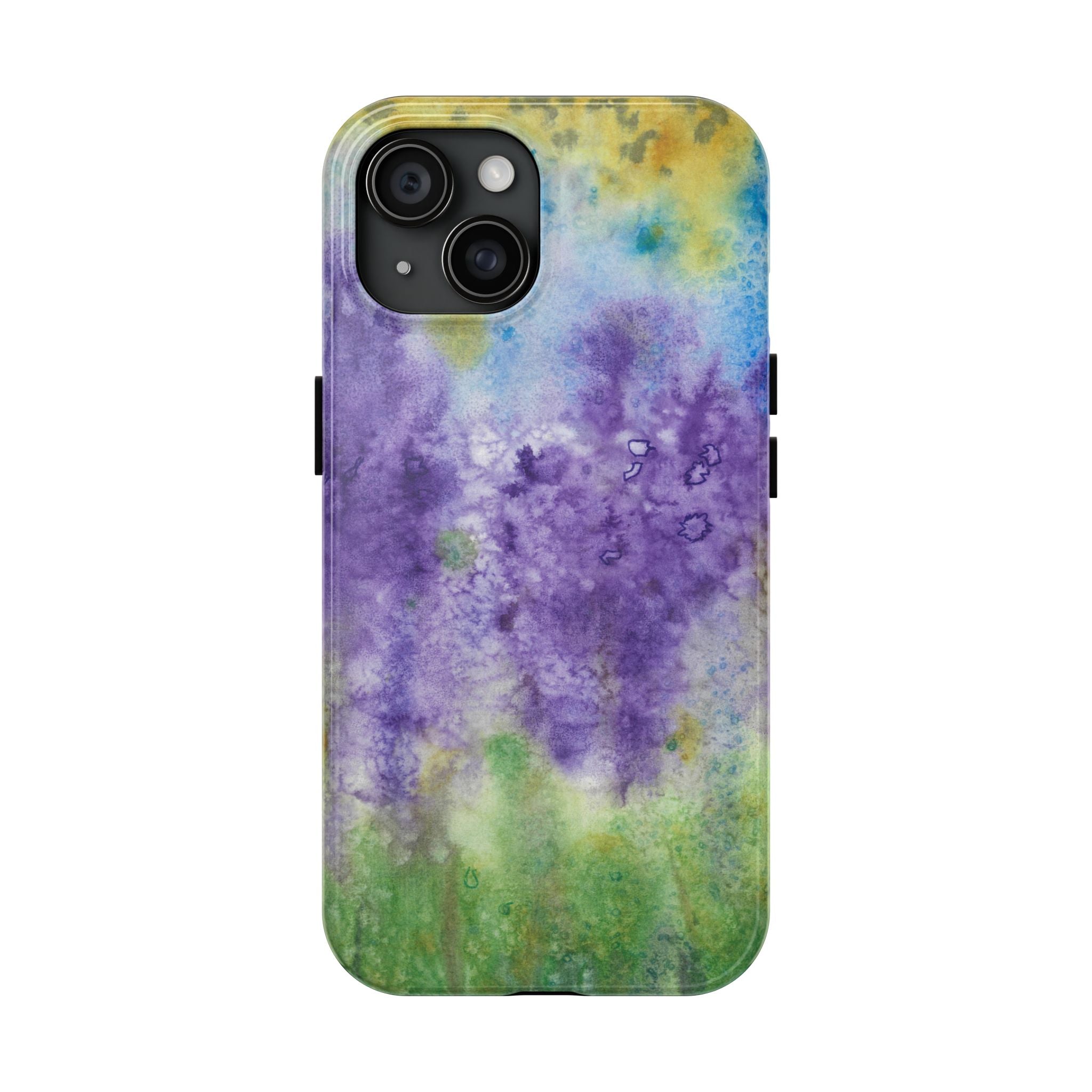 Tough Phone Case - All iPhones and Samsung Galaxys - Exciting Abstract Design #74 Lavender Fields
