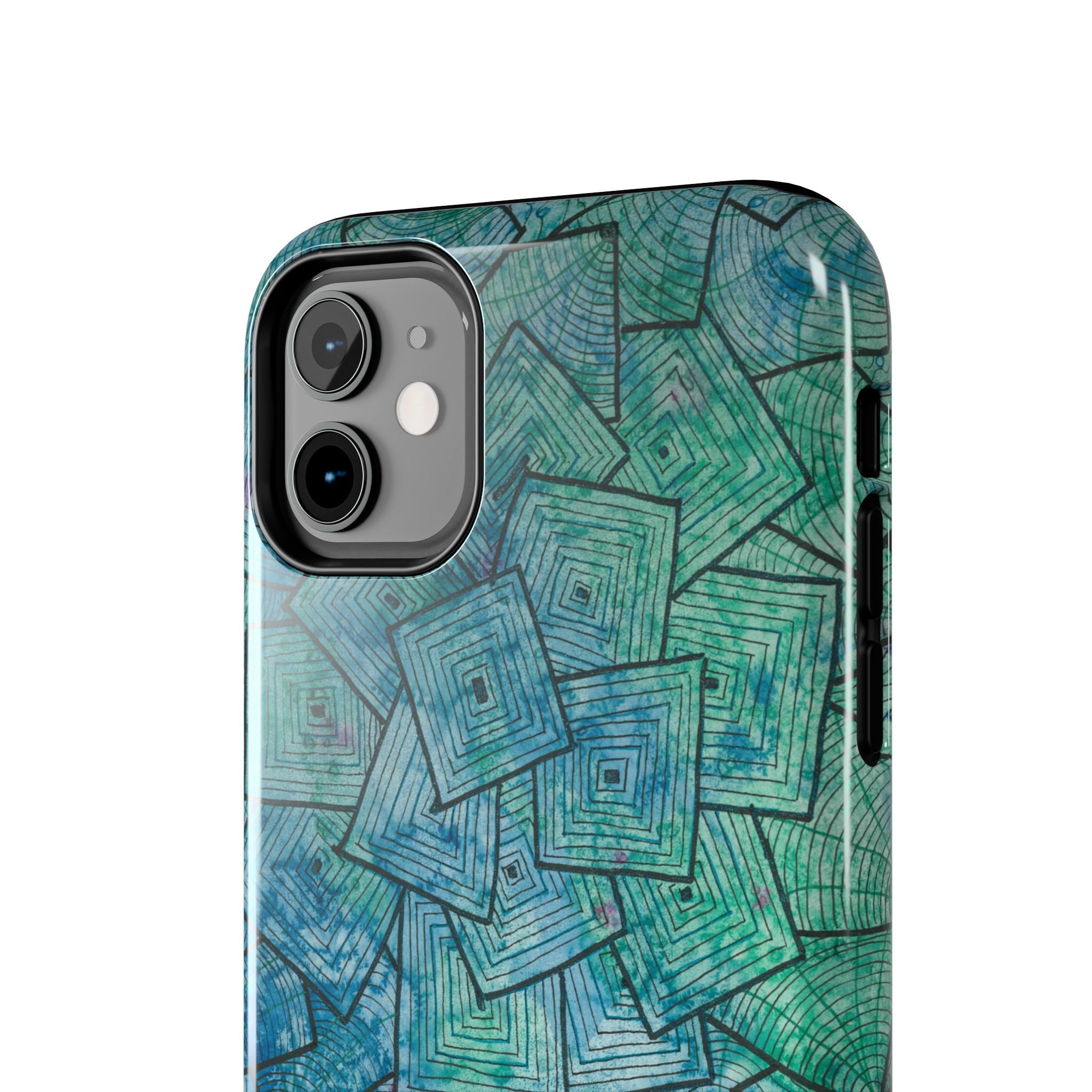 Tough Phone Case - All iPhones and Samsung Galaxys - Exciting Abstract Design #65 And The Answer Is