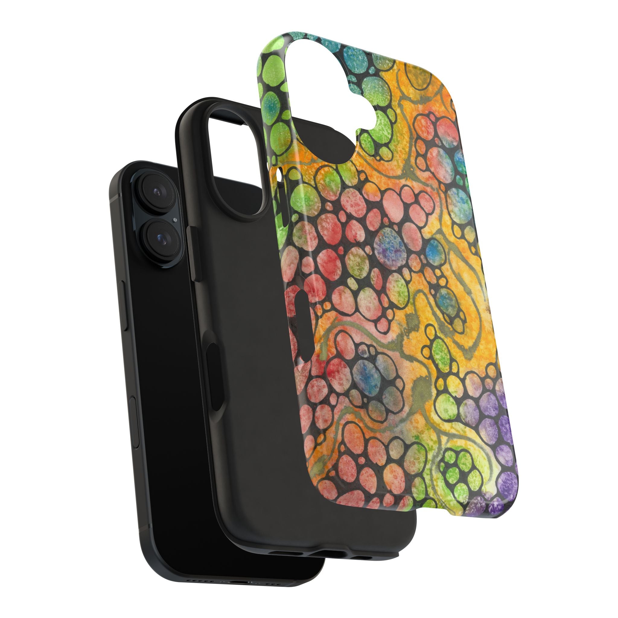 Tough Phone Case - All iPhones and Samsung Galaxys - Exciting Abstract Design #77 River Of Dreams