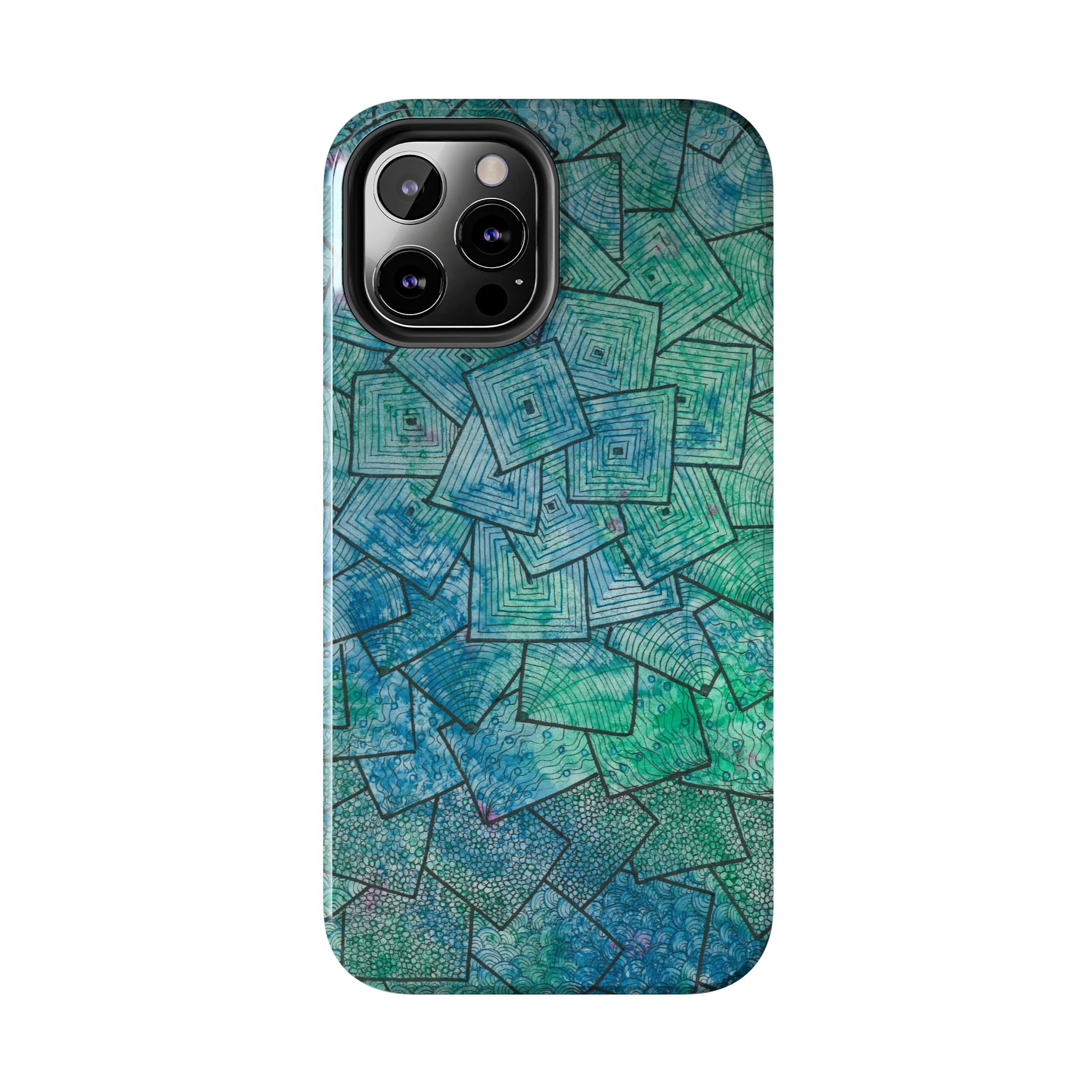 Tough Phone Case - All iPhones and Samsung Galaxys - Exciting Abstract Design #65 And The Answer Is