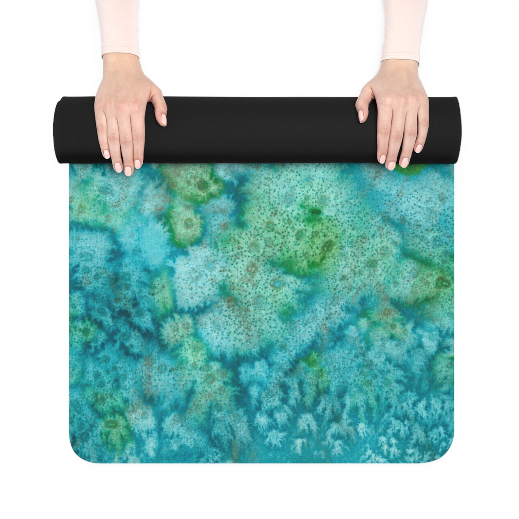 Yoga Mats and Gym Mats. Colourful Abstract Designs. Perfect for Home, Yoga or Gym Class, or a Special Gift #83 Who Am I Today