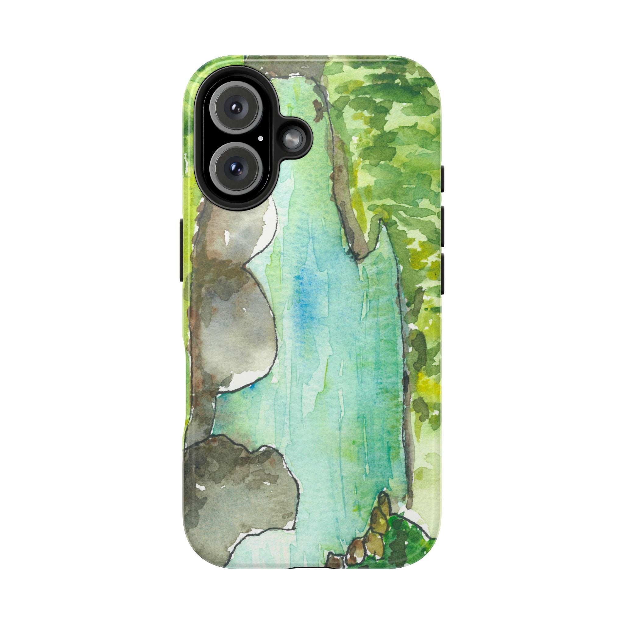 Tough Phone Case - All iPhones and Samsung Galaxys - Exciting Abstract Design #88 Tara River - Montenegro