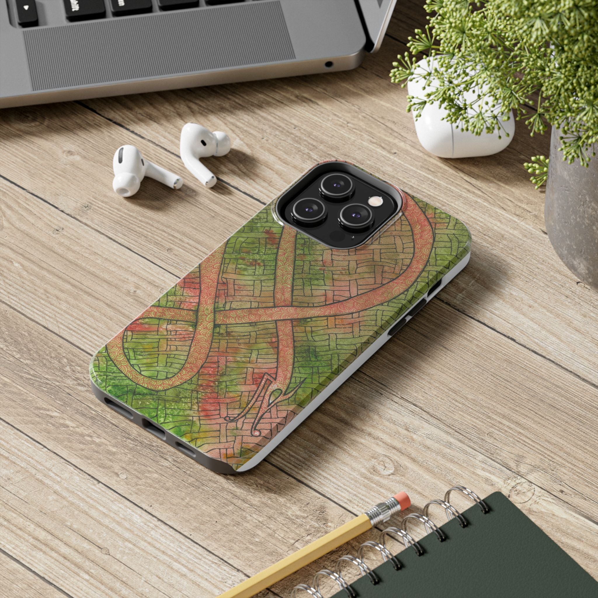 Tough Phone Case - All iPhones and Samsung Galaxys - Exciting Abstract Design #57 Celtic Flavours