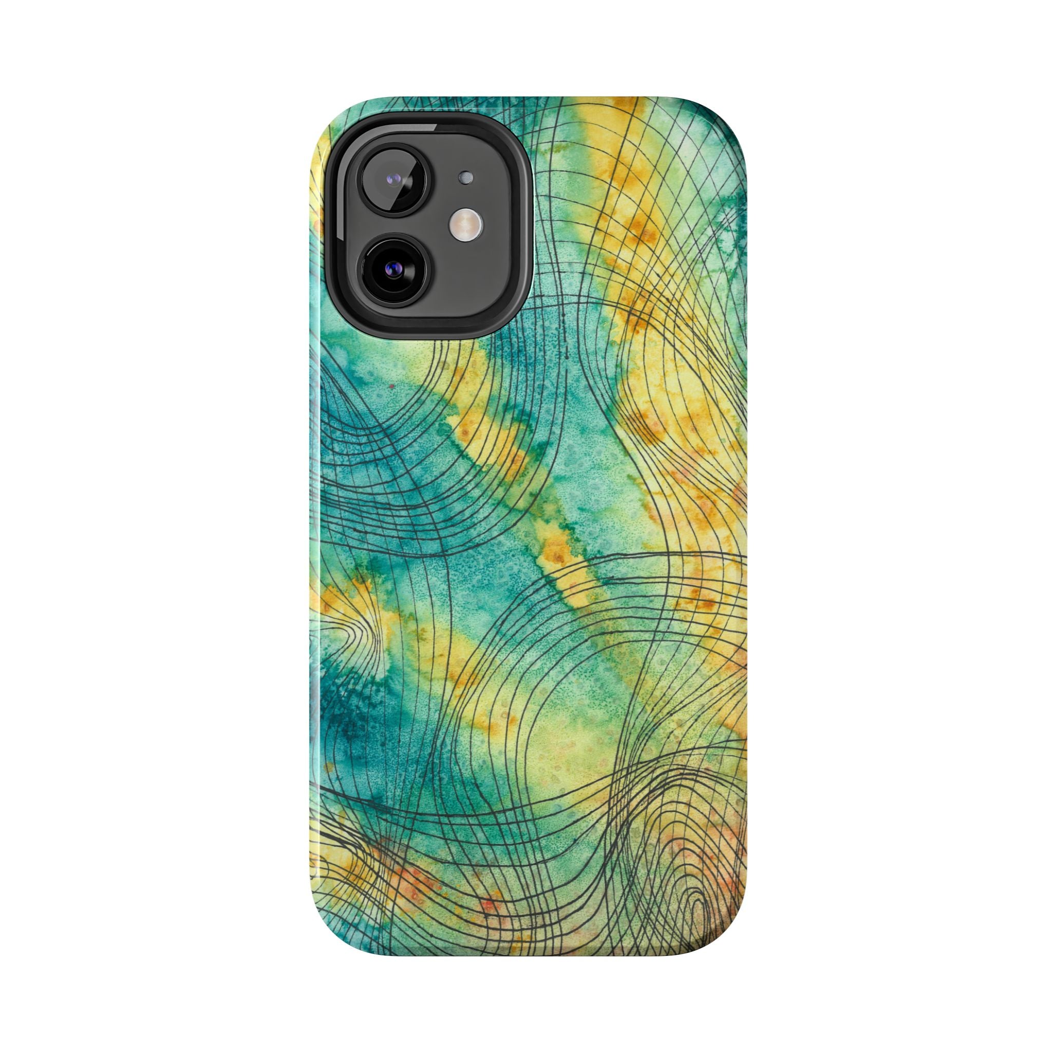 Tough Phone Case - All iPhones and Samsung Galaxys - Exciting Abstract Design #81 The Only Way Is Up