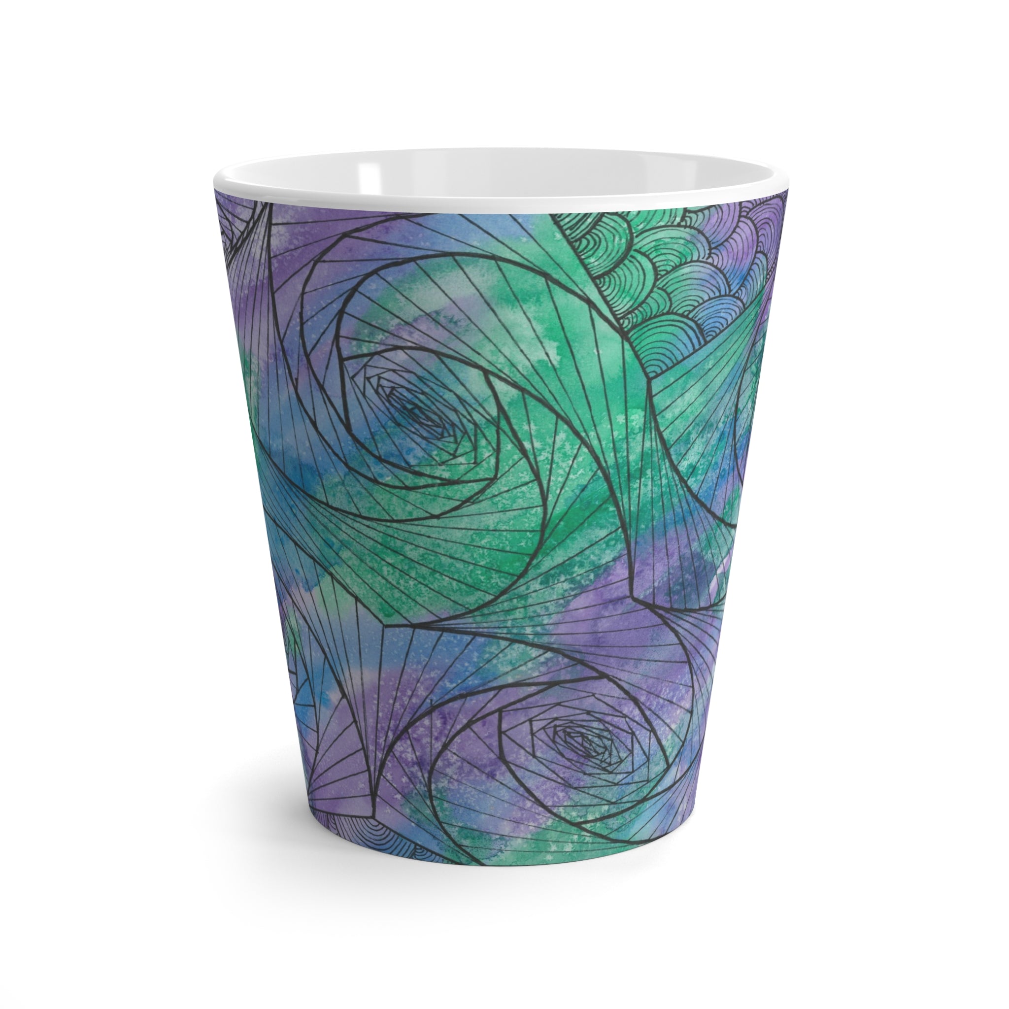 Coffee Mugs and Cups. Colourful Abstract Designs. Perfect for Home, Office or Special Gift #50 If Not Now When