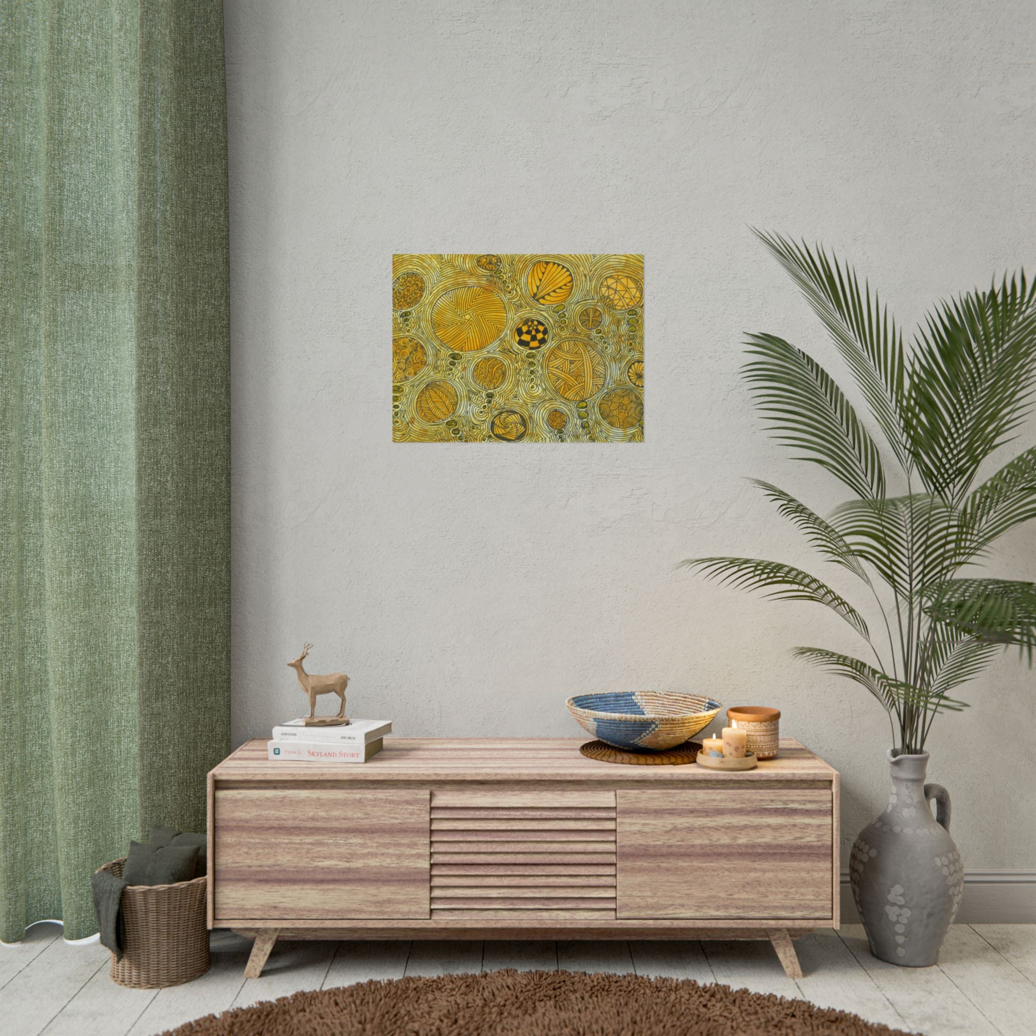 Large Colourful Wall Art, Posters & Prints, For Office, Bedroom or Living Room, or Special Gift #38 The Conversationalist