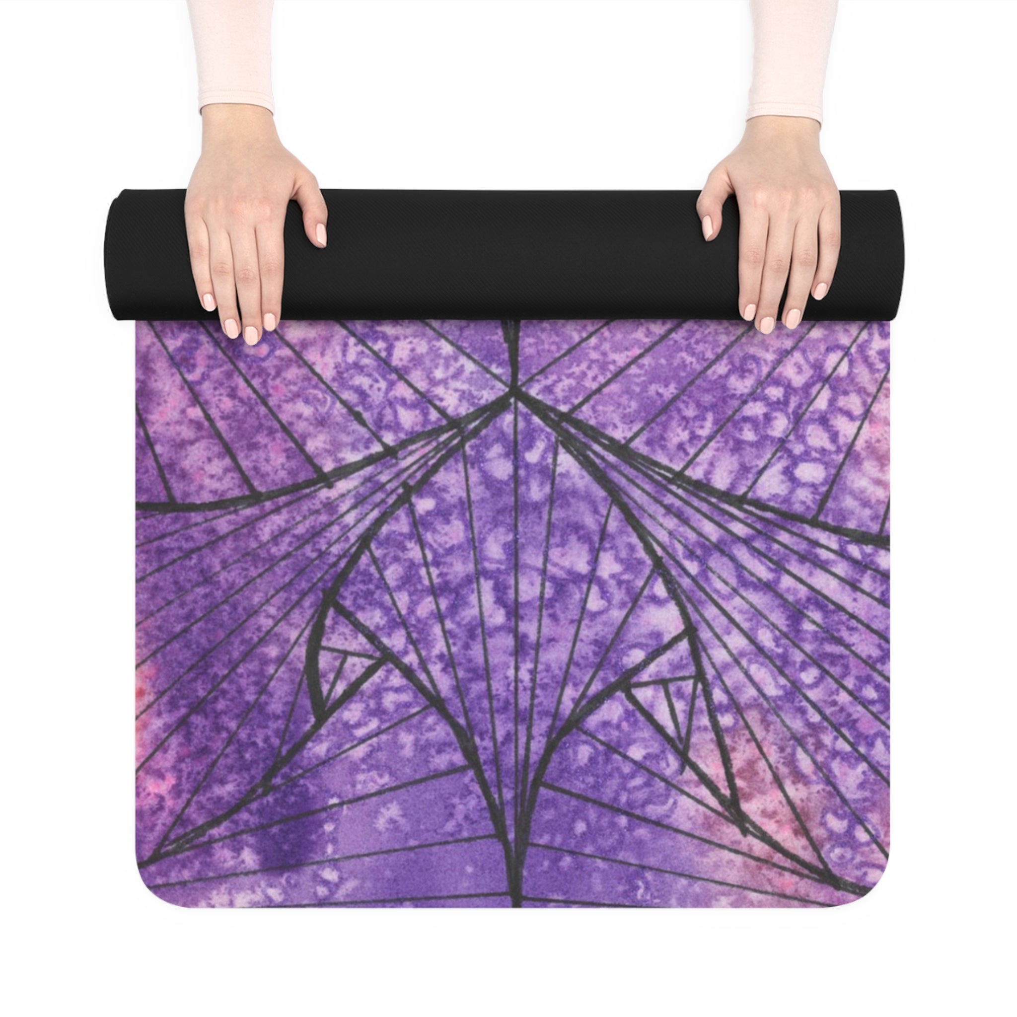 Yoga Mats and Gym Mats. Colourful Abstract Designs. Perfect for Home, Yoga or Gym Class, or a Special Gift #34 There's Always Hope
