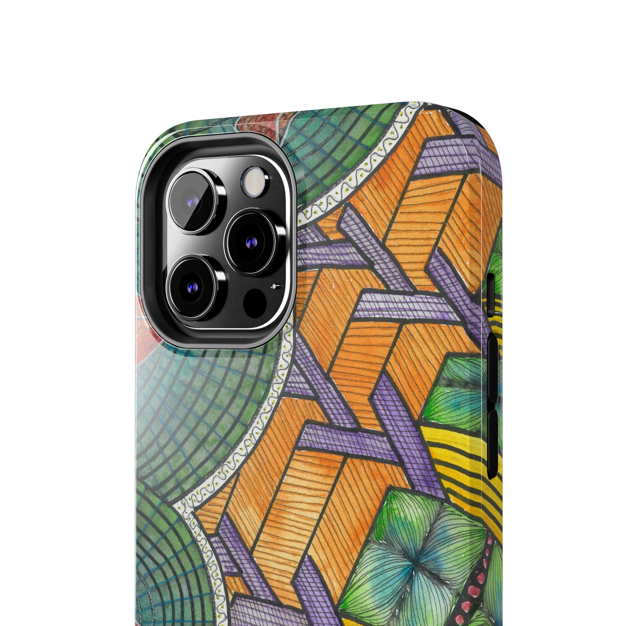 Tough Phone Case - All iPhones and Samsung Galaxys - Exciting Abstract Design #31 T'Eye Land