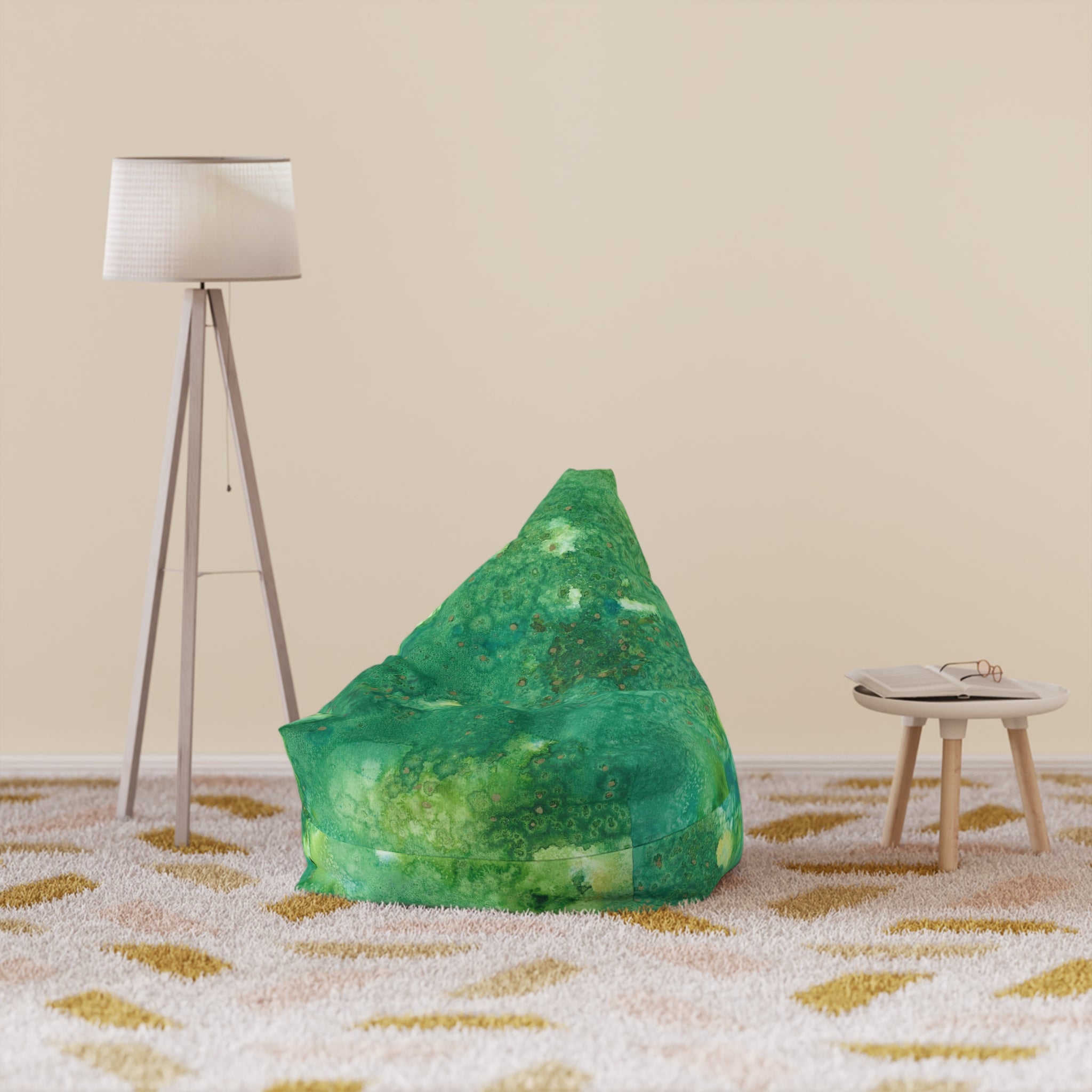 Bean Bag Chair Covers For Indoor & Outdoor - 2 Sizes - Exciting Abstract Design #79 Abundance Cometh