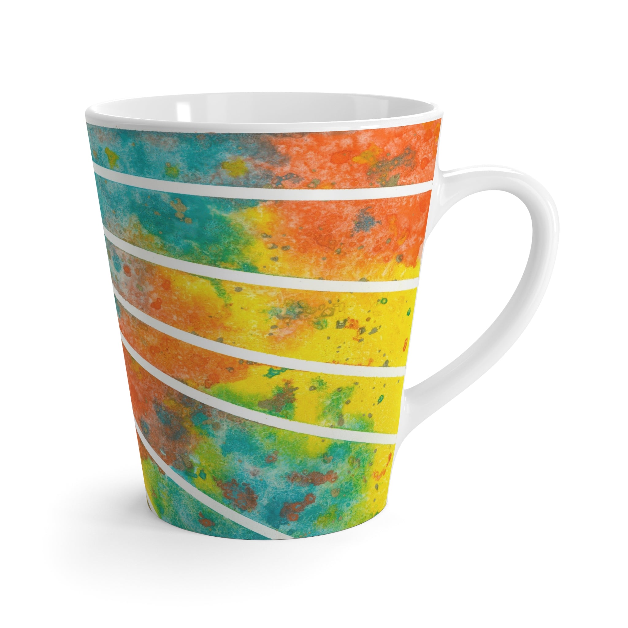 Coffee Mugs and Cups. Colourful Abstract Designs. Perfect for Home, Office or Special Gift #101 Your Energy Radiates