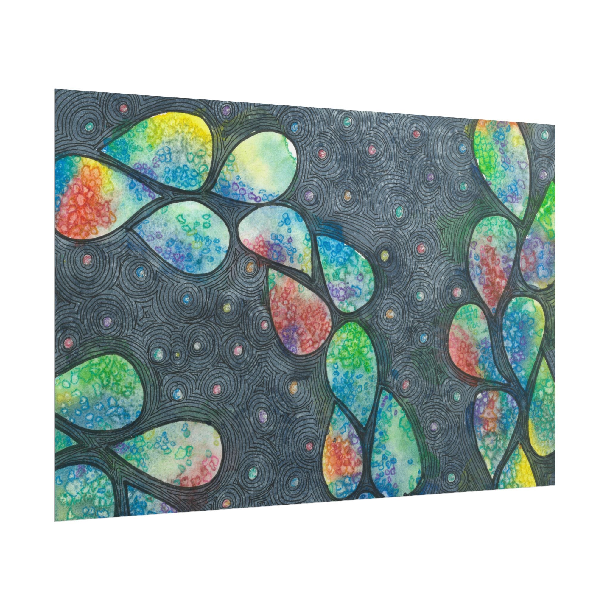 Large Colourful Wall Art, Posters & Prints, For Office, Bedroom or Living Room, or Special Gift #30 Give Us A Minute
