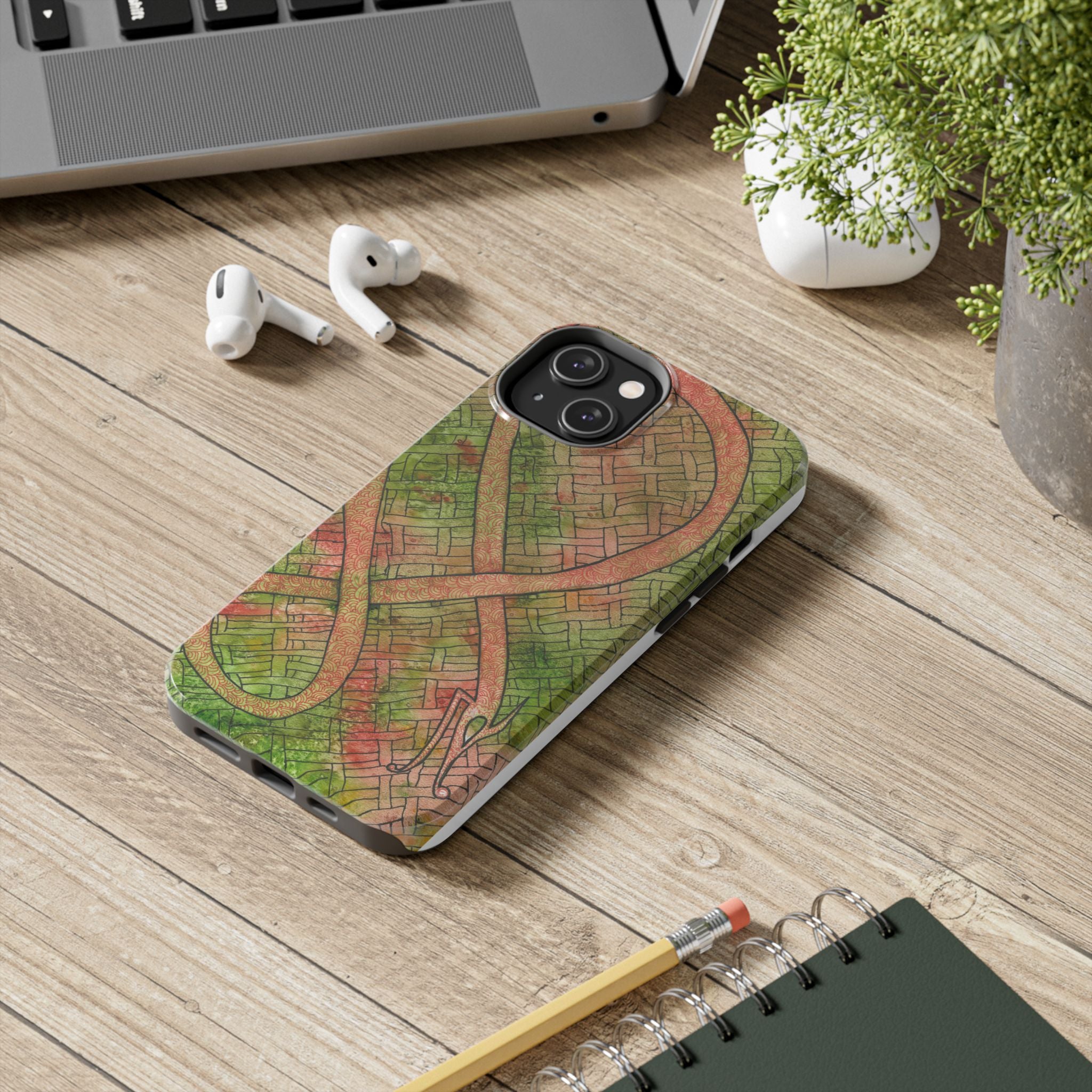 Tough Phone Case - All iPhones and Samsung Galaxys - Exciting Abstract Design #57 Celtic Flavours