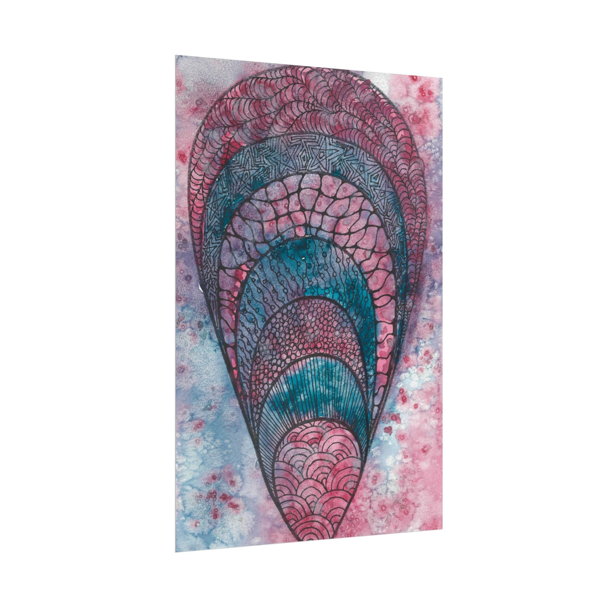 Large Colourful Wall Art, Posters & Prints, For Office, Bedroom or Living Room, or Special Gift #92 The Goddess Lives