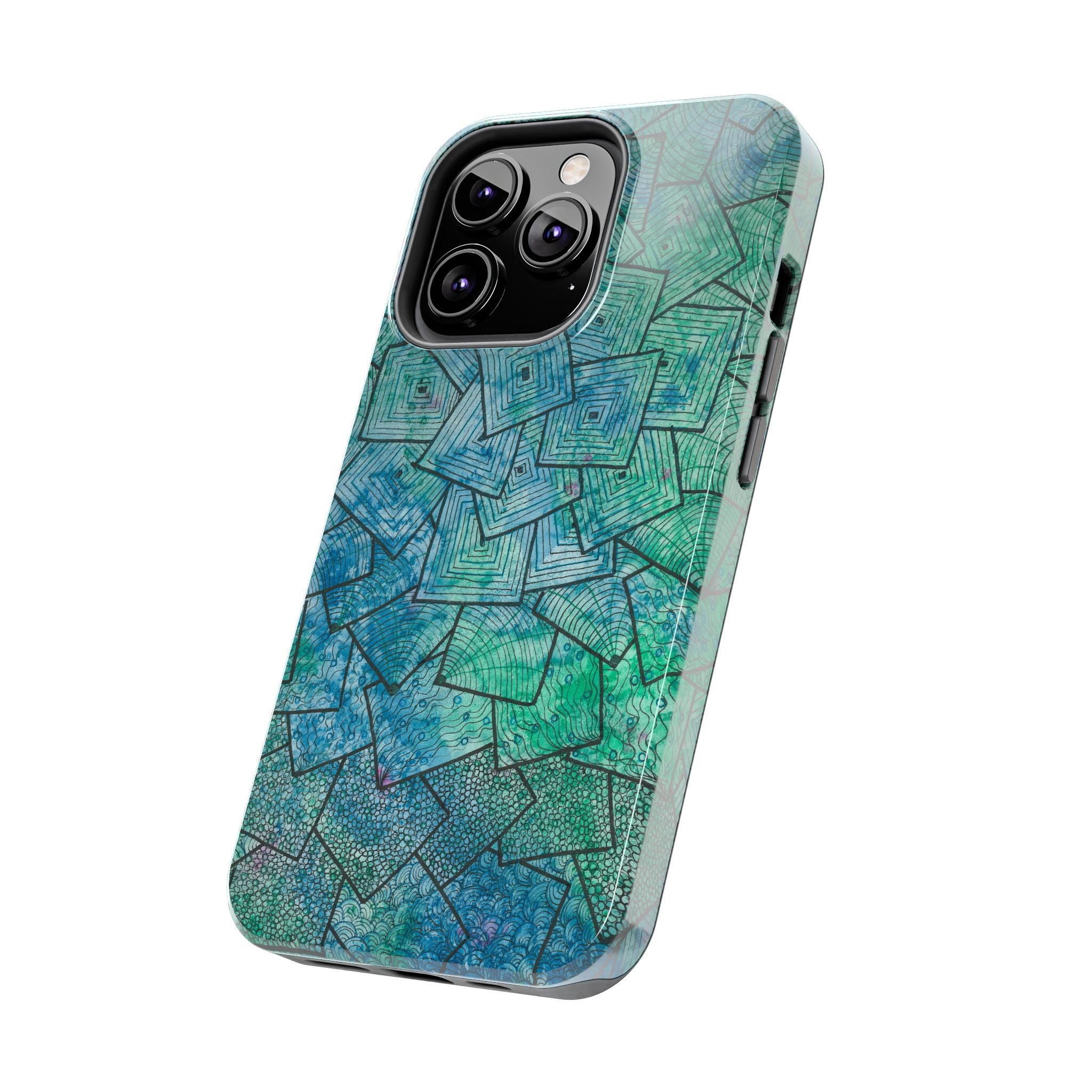 Tough Phone Case - All iPhones and Samsung Galaxys - Exciting Abstract Design #65 And The Answer Is