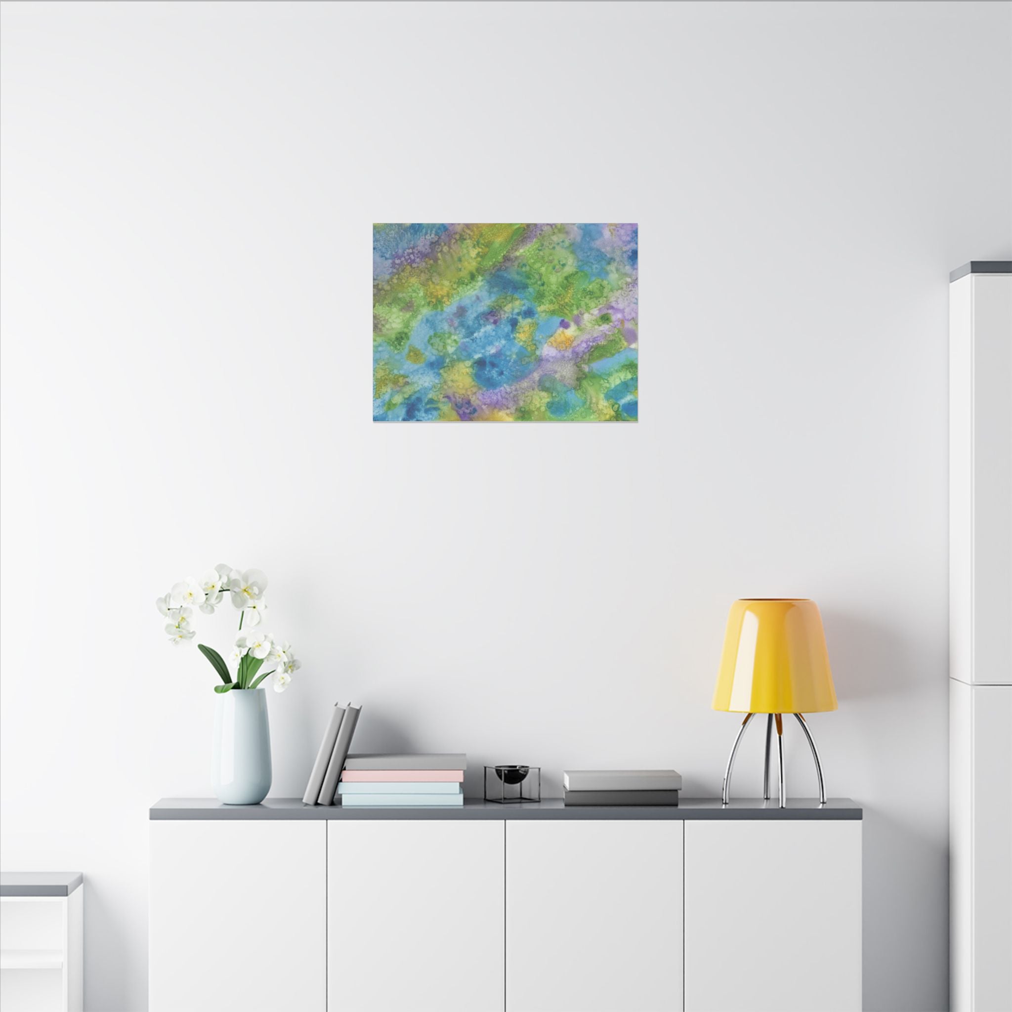 Large Colourful Wall Art, Canvas Prints, For Office, Bedroom or Living Room, or Special Gift #60 Happy Holidays