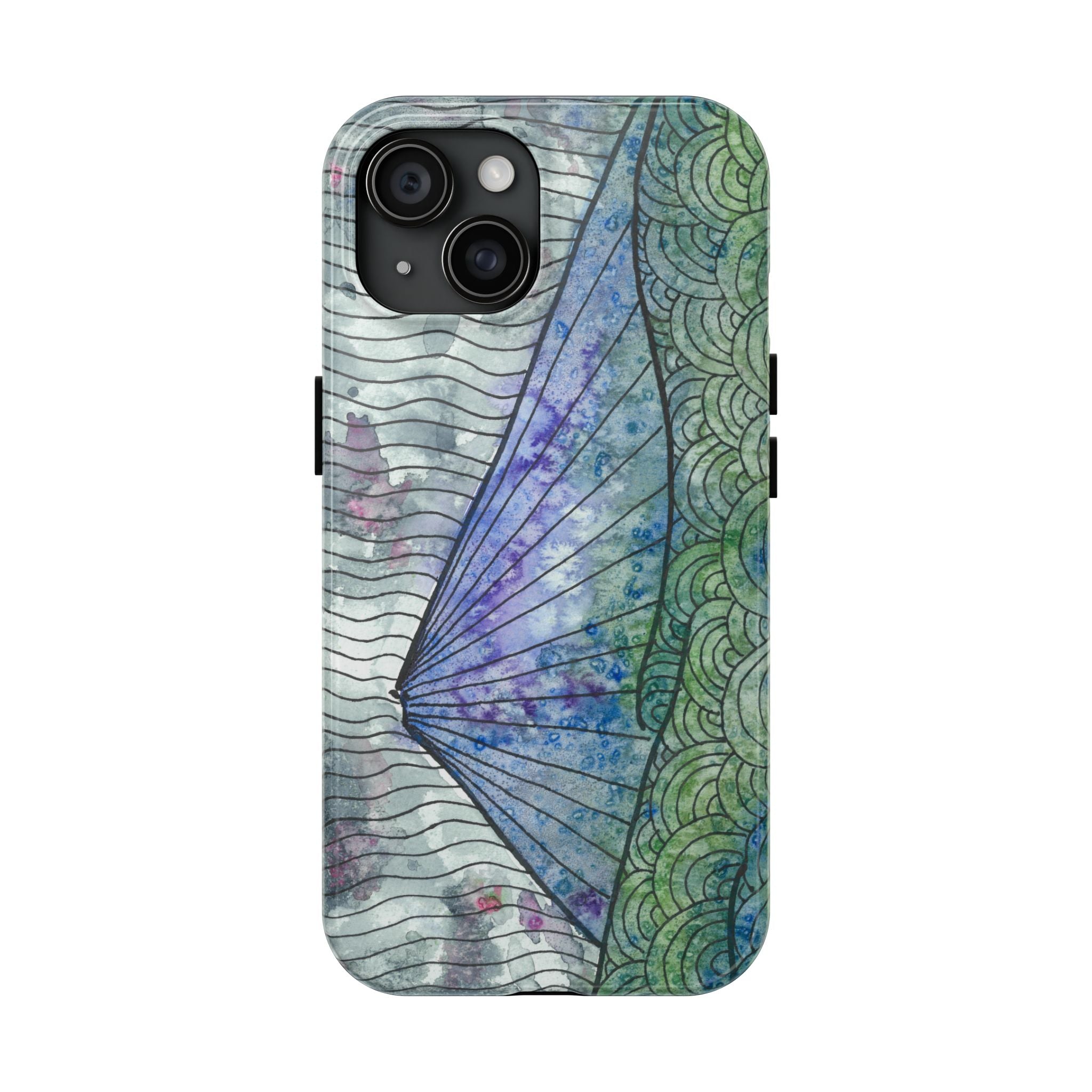 Tough Phone Case - All iPhones and Samsung Galaxys - Exciting Abstract Design #90 Rtanj Pyramid - Serbia