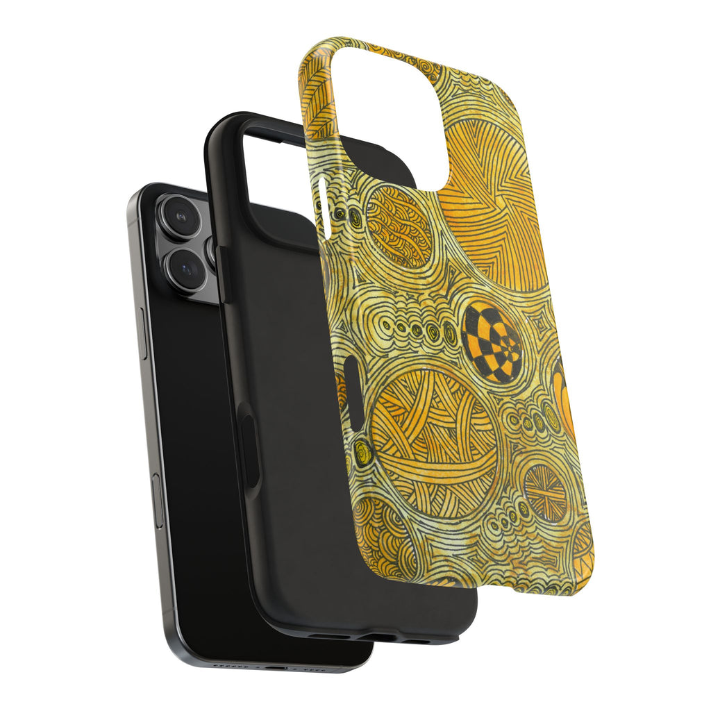 Tough Phone Case - All iPhones and Samsung Galaxys - Exciting Abstract Design #38 The Conversationalist