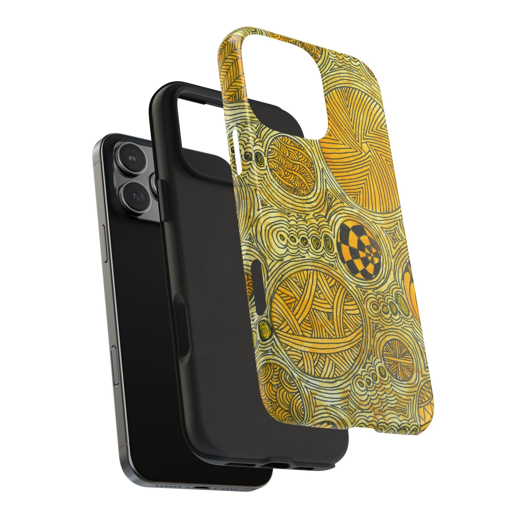 Tough Phone Case - All iPhones and Samsung Galaxys - Exciting Abstract Design #38 The Conversationalist